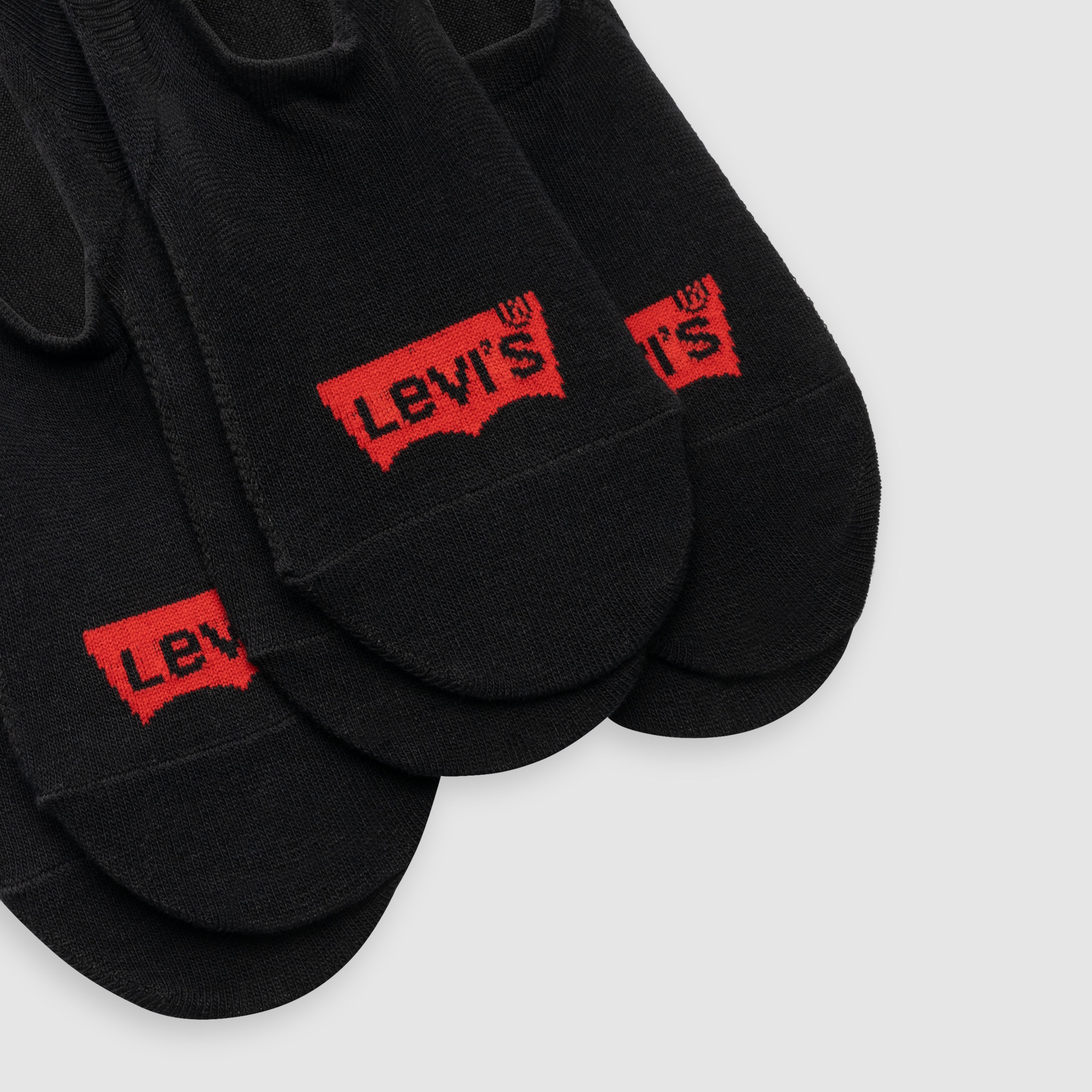 Levi's® High Cut Batwing Logo Recycled Cotton Socks - 3 pack 3