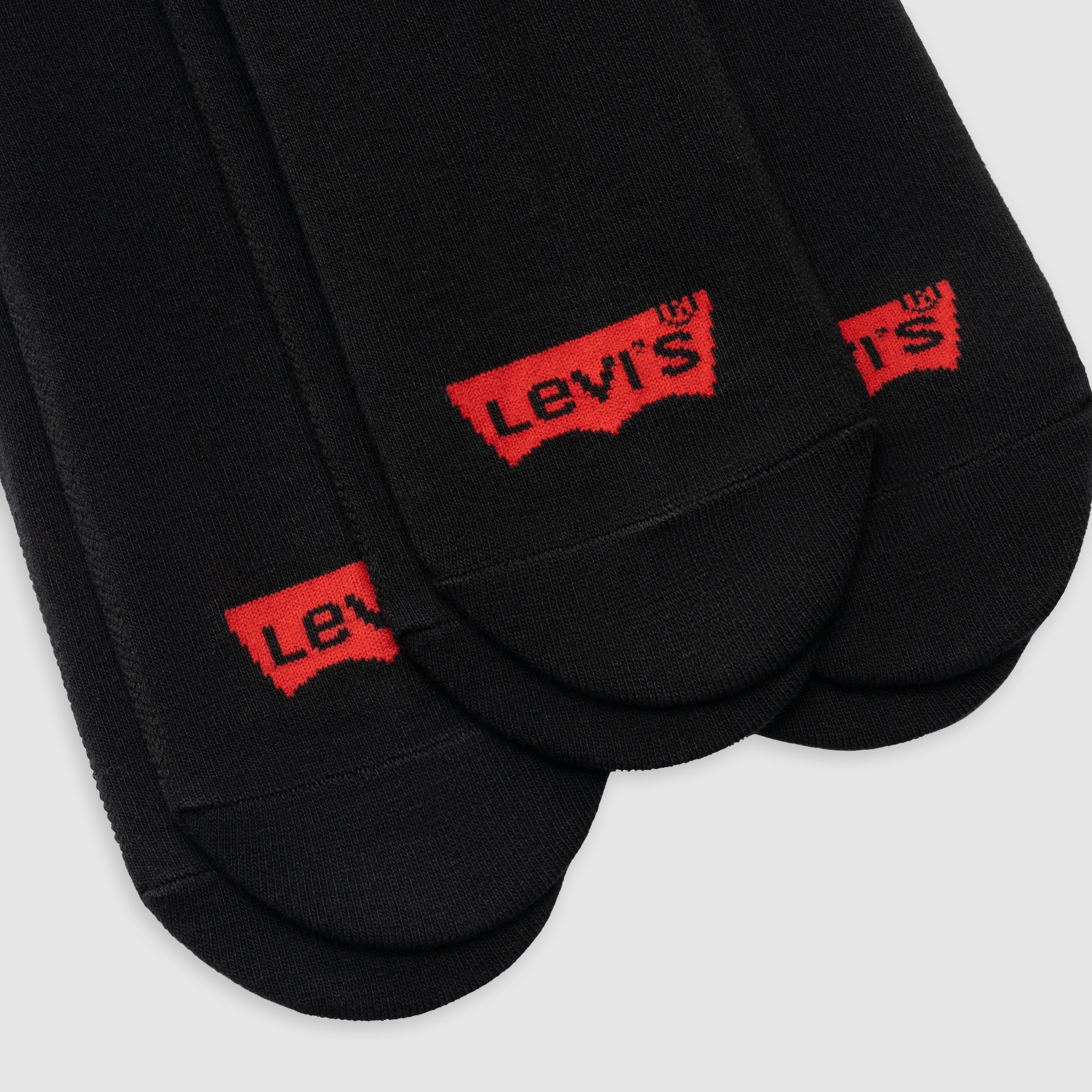 Levi's® Mid Cut Batwing Logo Recycled Cotton Socks - 3 pack 3