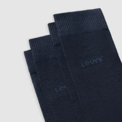Levi's® Regular Cut Tencel Organic Cotton Socks - 2 pack — Navy - Blue 3