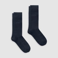 Levi's® Regular Cut Tencel Organic Cotton Socks - 2 pack — Navy - Blue 1