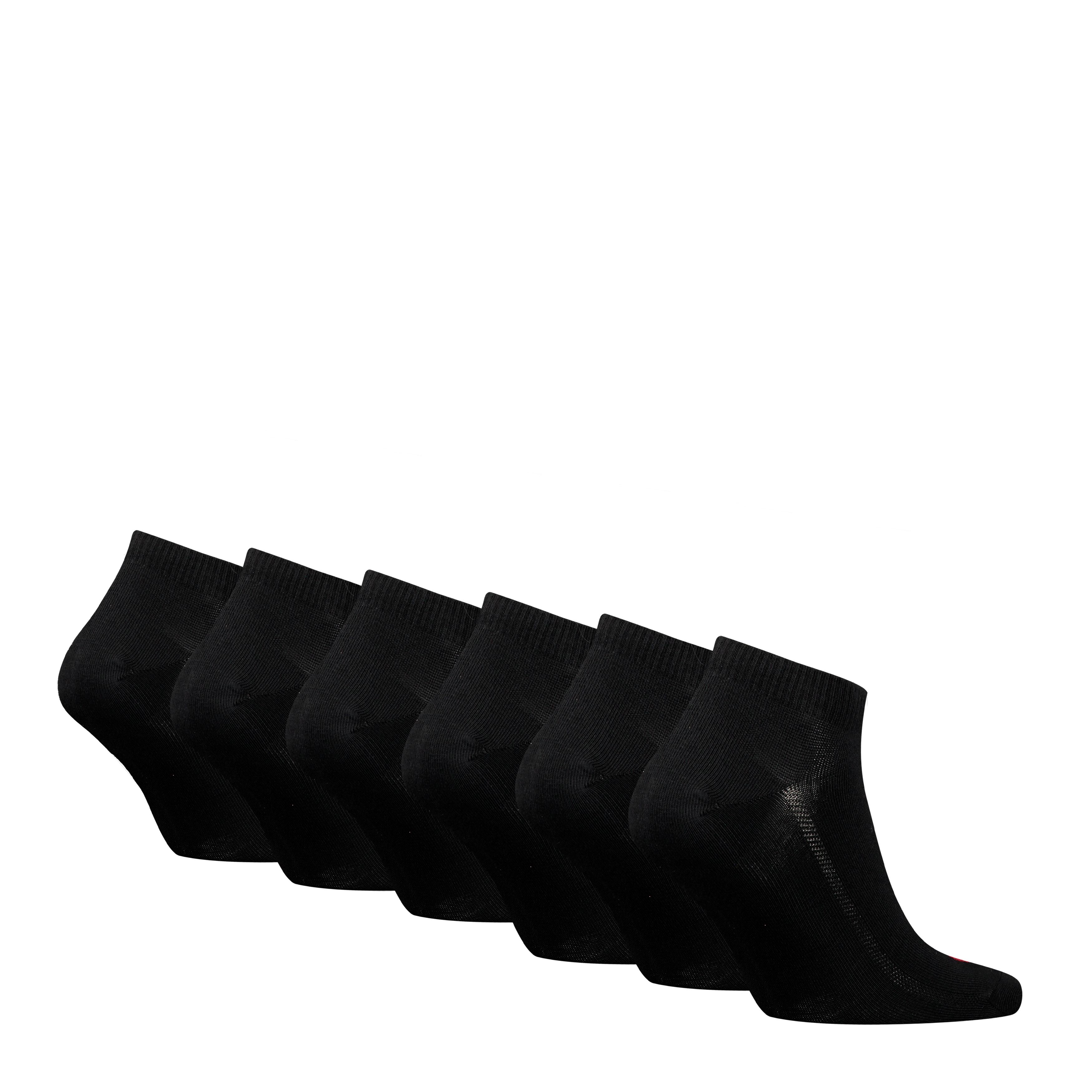 Levi's® Low Cut Batwing Logo Socks - 6 Pack 2