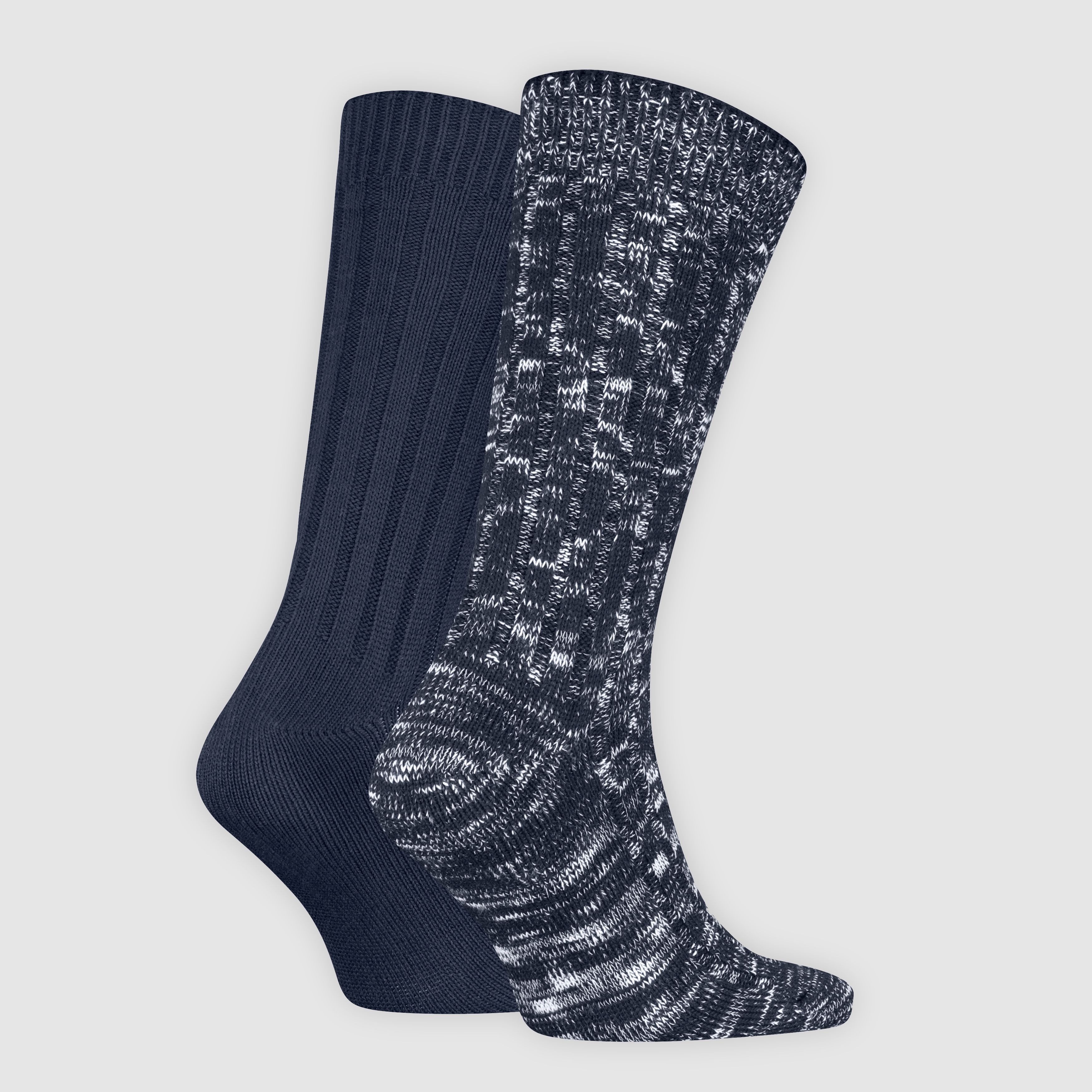 Levi's® Regular Cut Slub Mouline sokken - Set van 2 paar 2