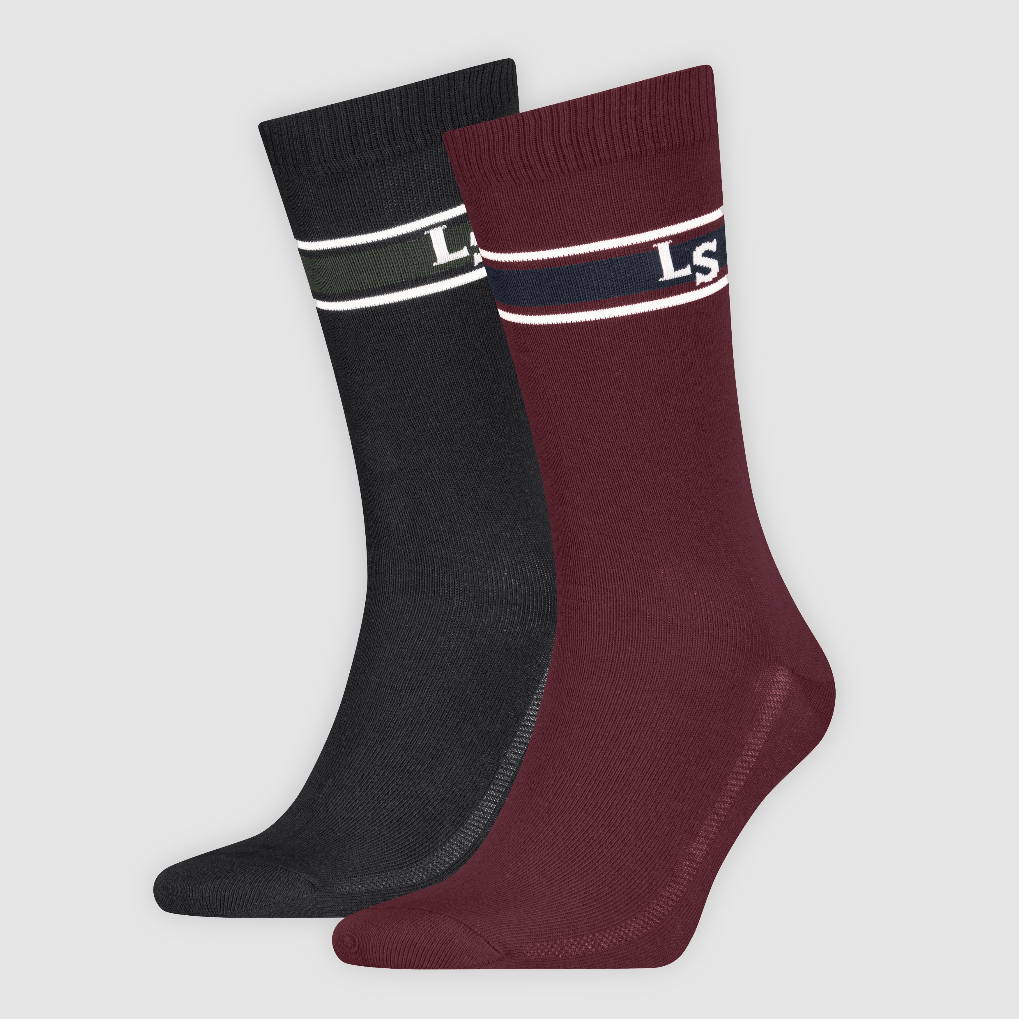 Levi's® Normal geschnittene Socken (2er-Pack) 1