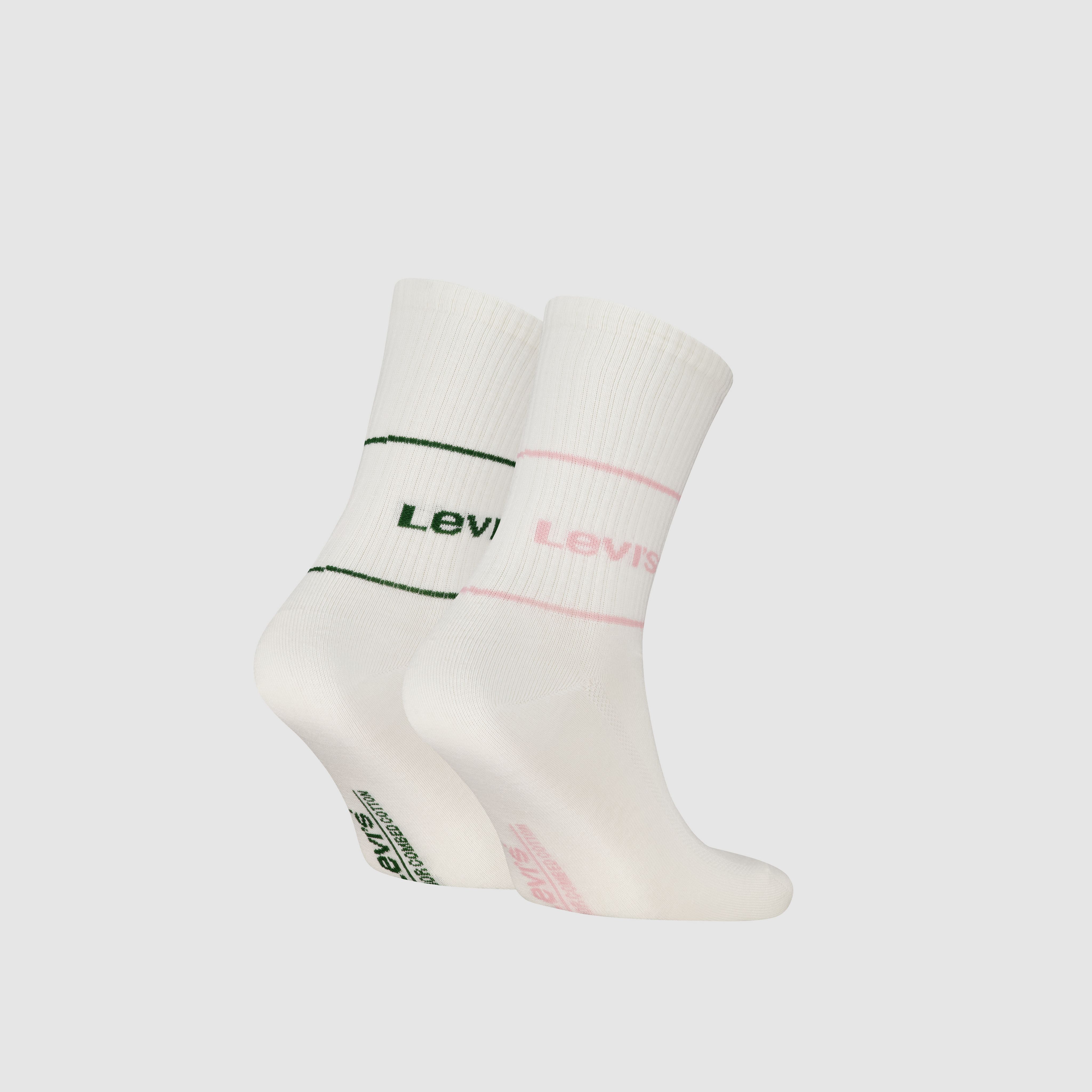 Levi's® Short Cut Logo Sport Socks - 2 pack 2