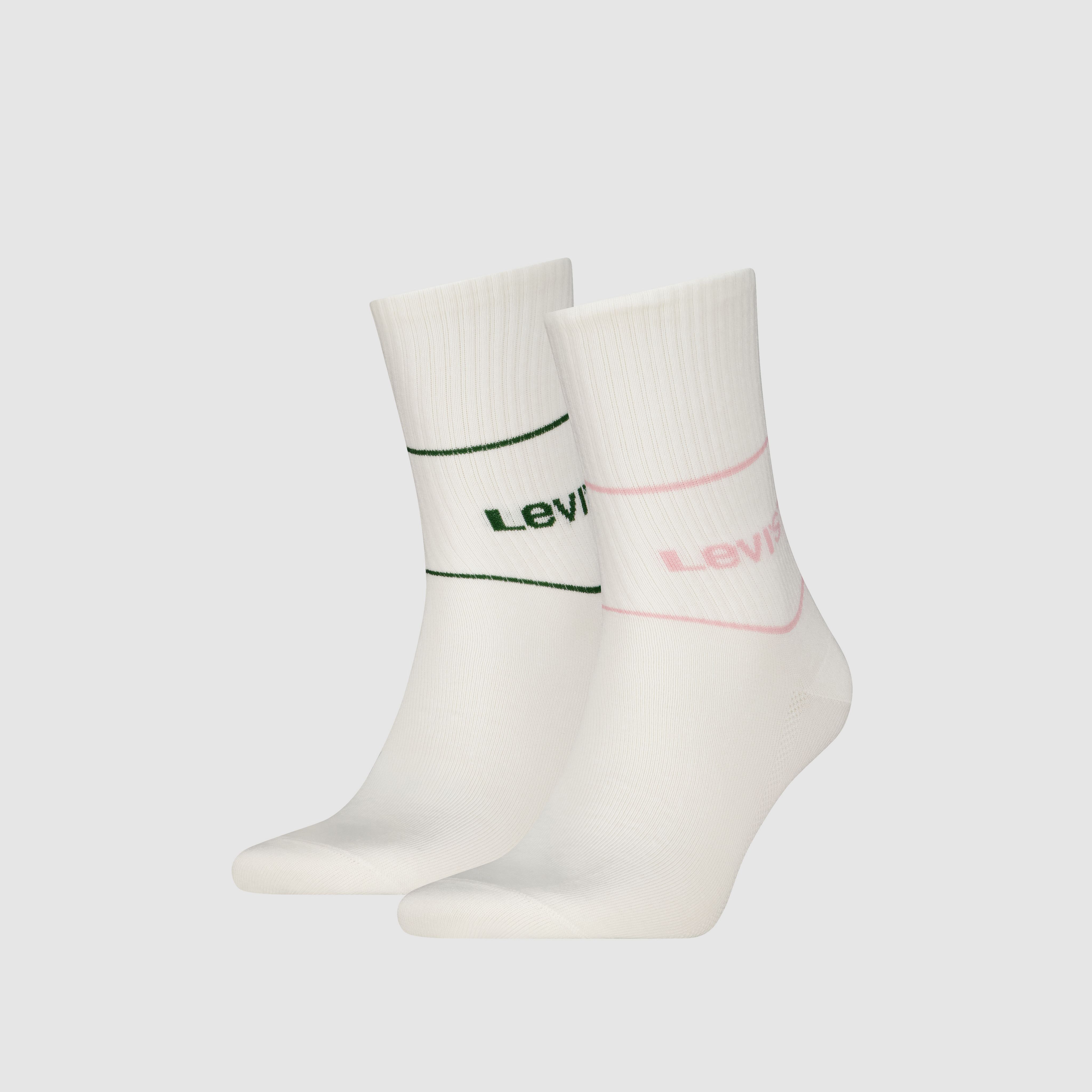 Levi's® Short Cut Logo Sport Socks - 2 pack 1