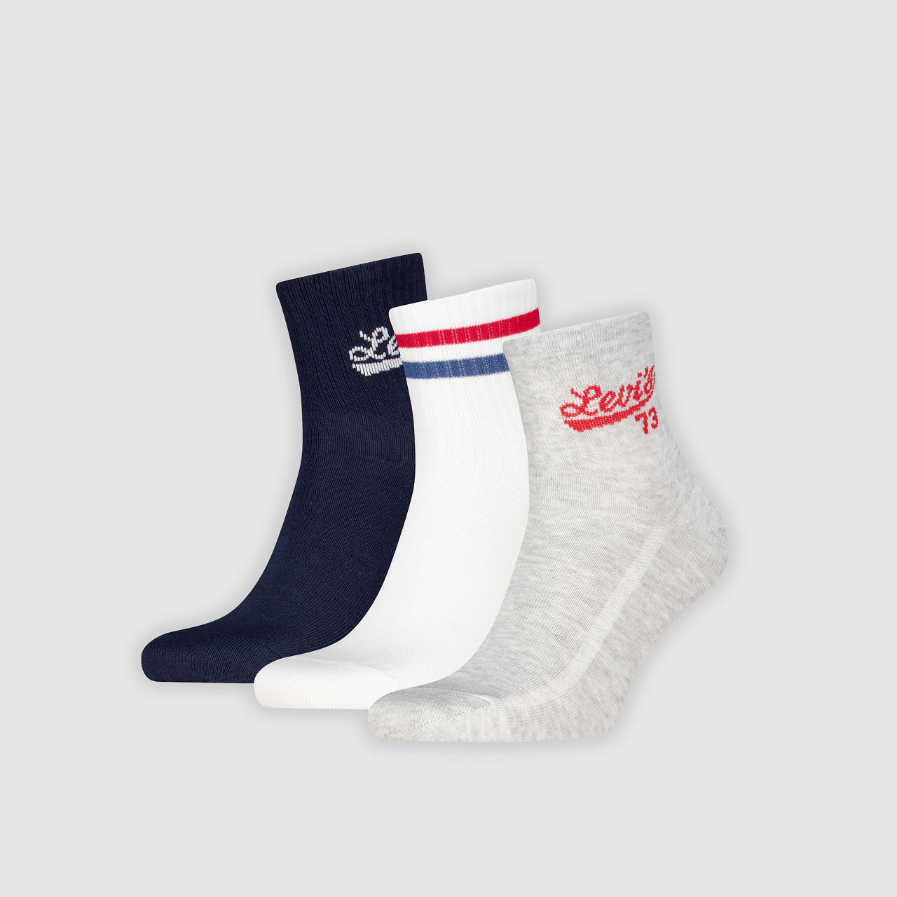 Levi's® Chaussettes mi-hautes - Lot de&nbsp;3 1