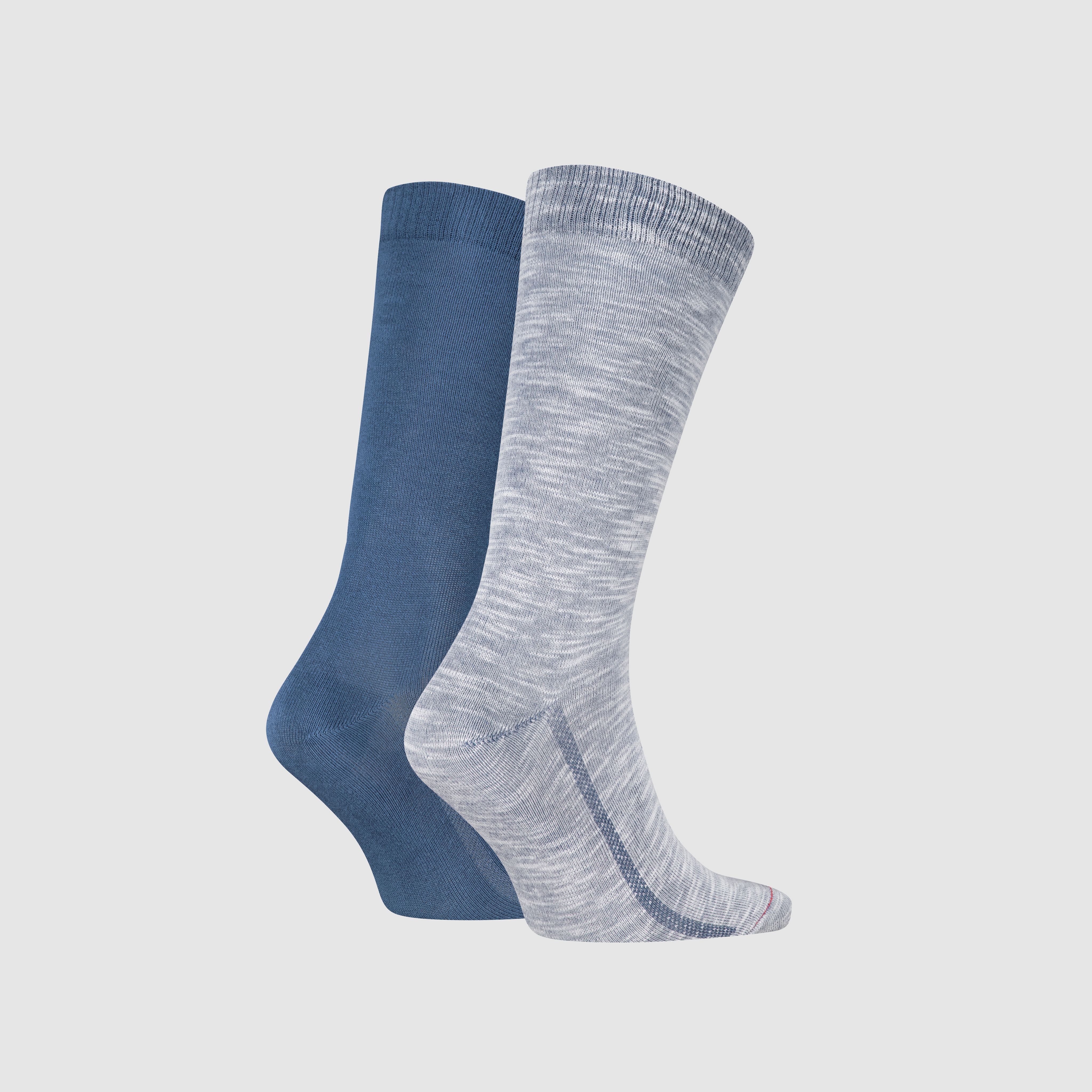 Levi's® Regular Cut Plating Yarn Socks - 2 pack 2