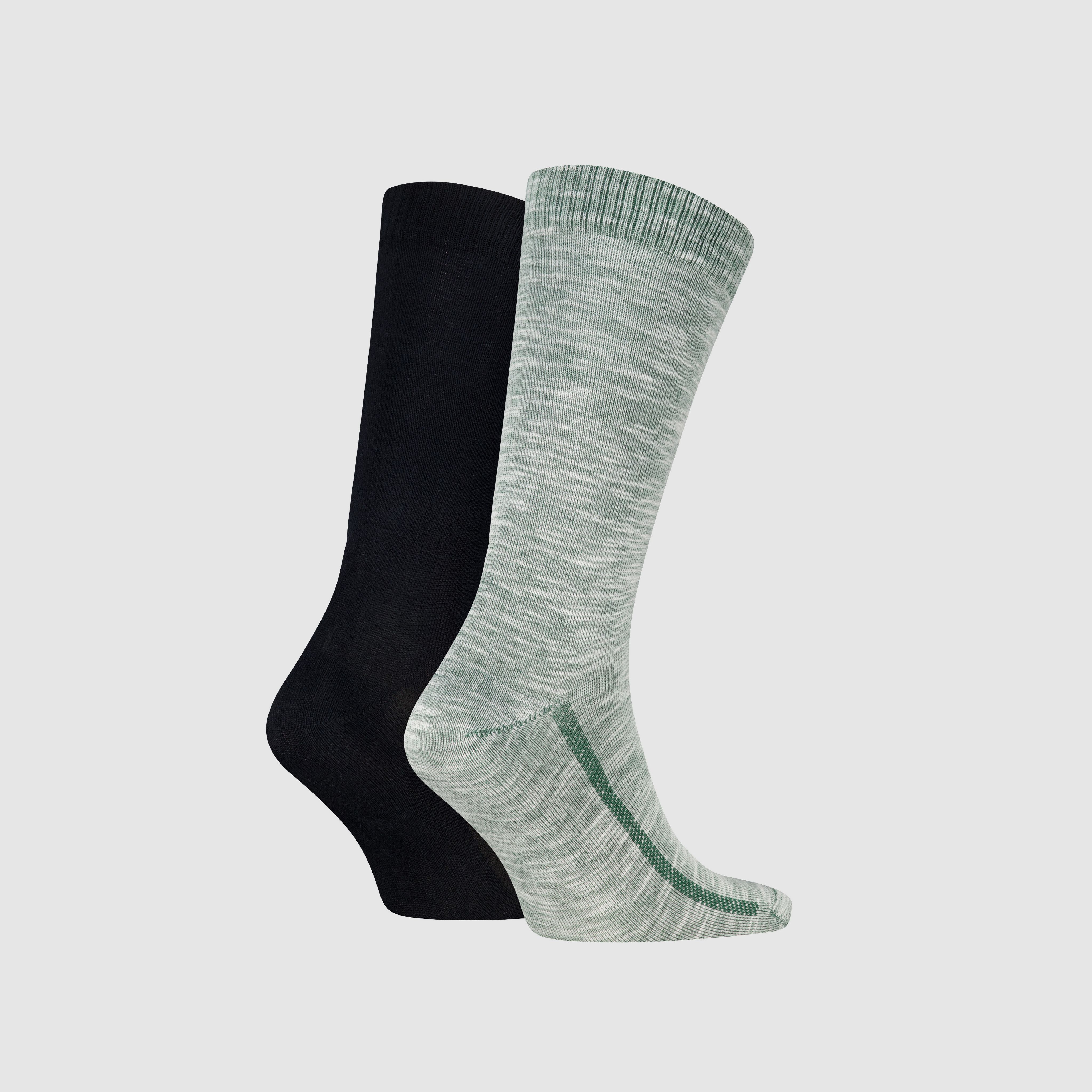 Levi's® Regular Cut Plating Yarn Socks - 2 pack 2