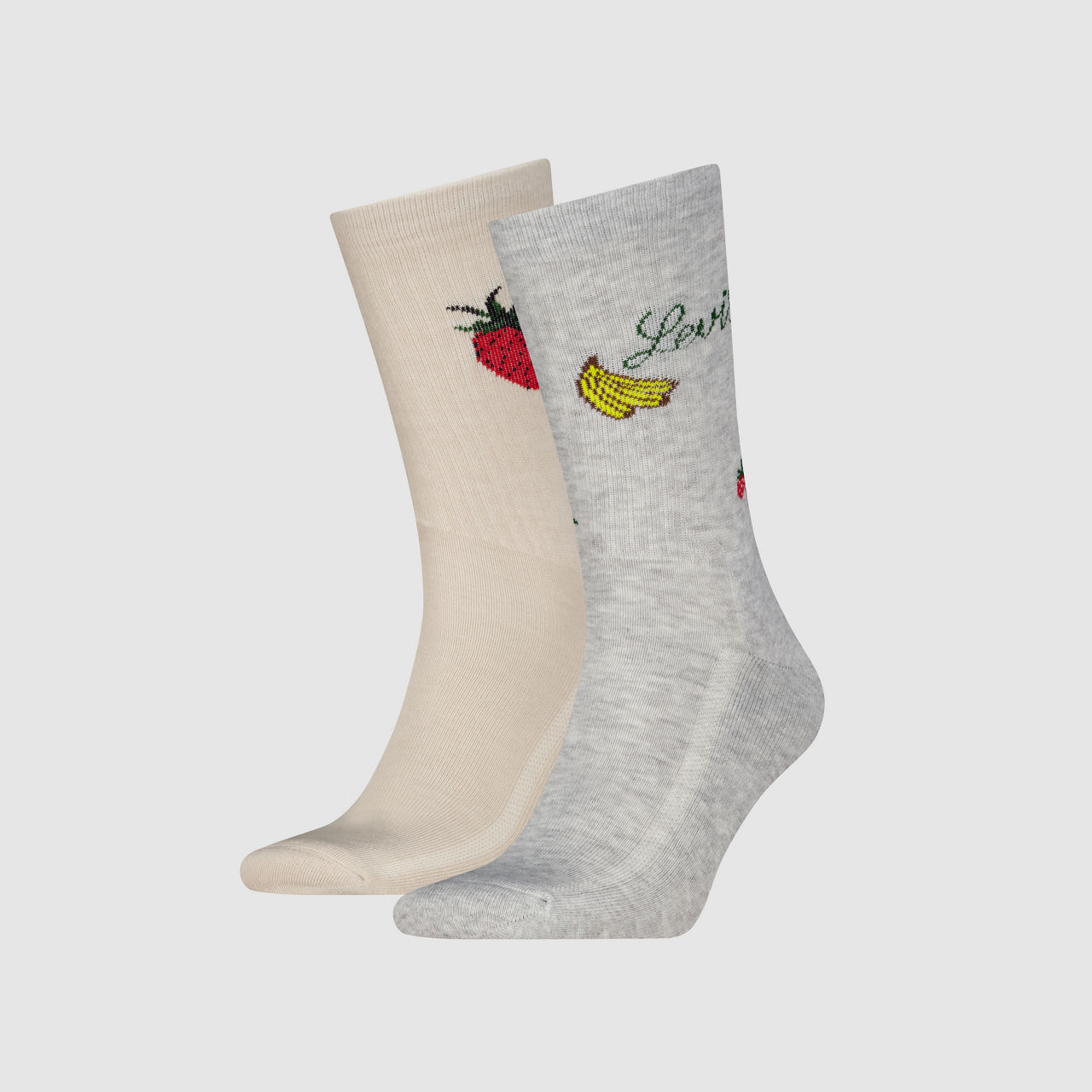 Levi's® Regular Cut Fruit Socks - 2 pack 12