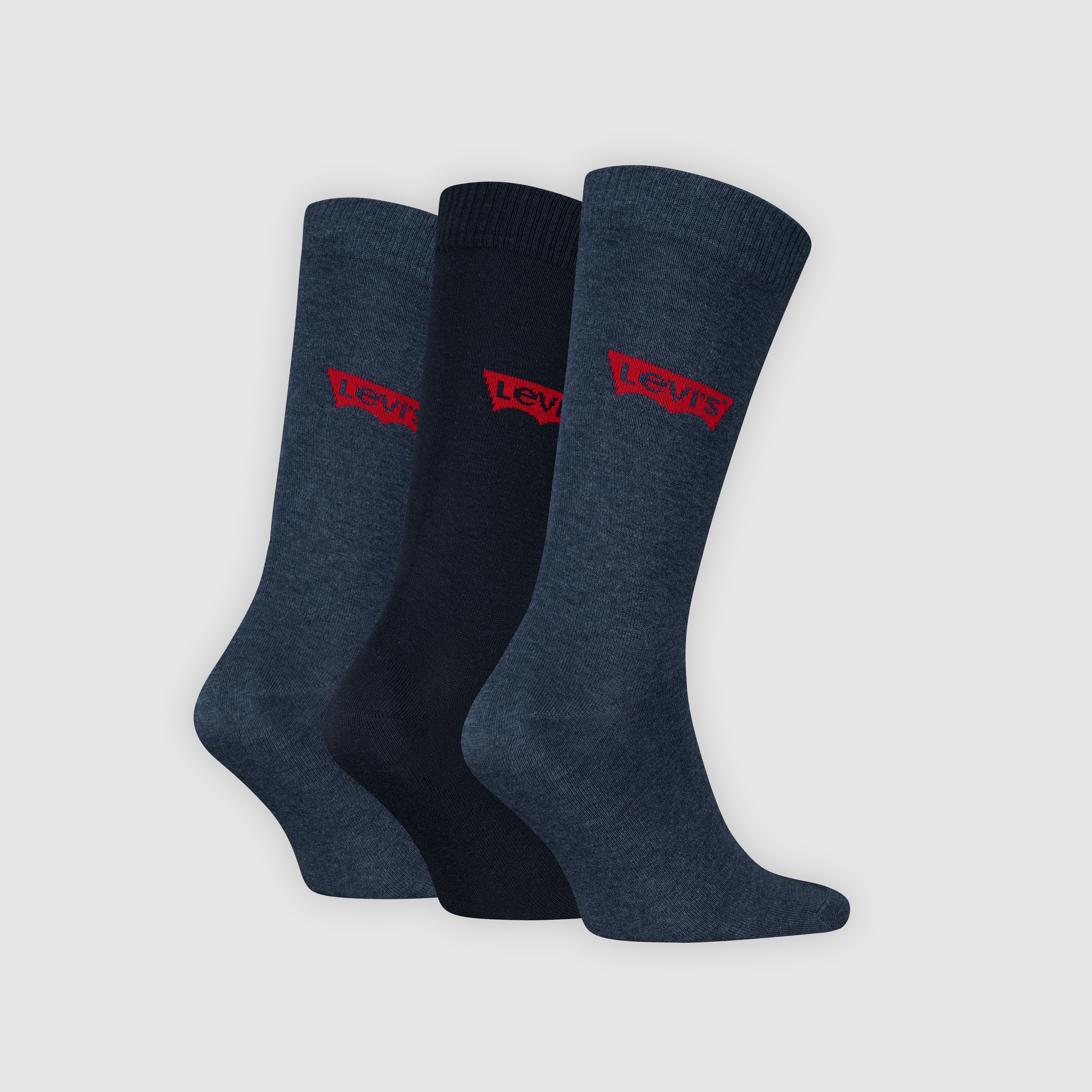 Levi's® Regular Cut Batwing Socken – 3er-Pack 2