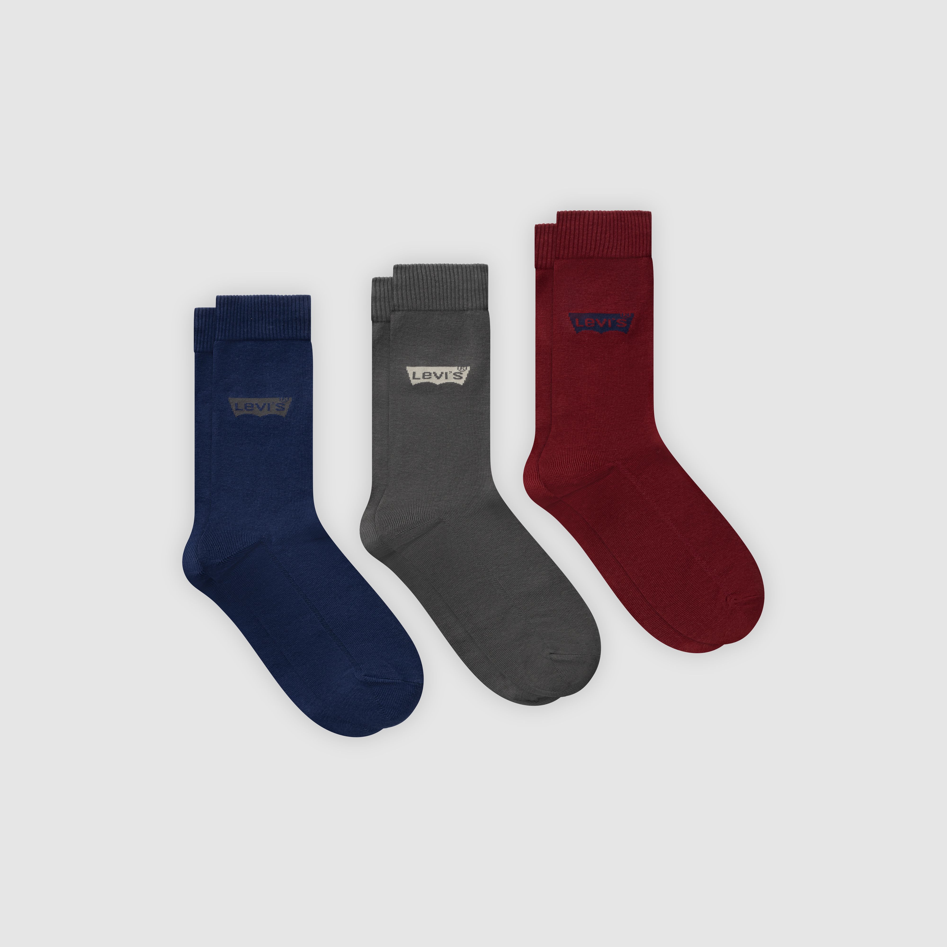 Levi's® Low Cut Batwing Logo Socks - 3 Pack 1