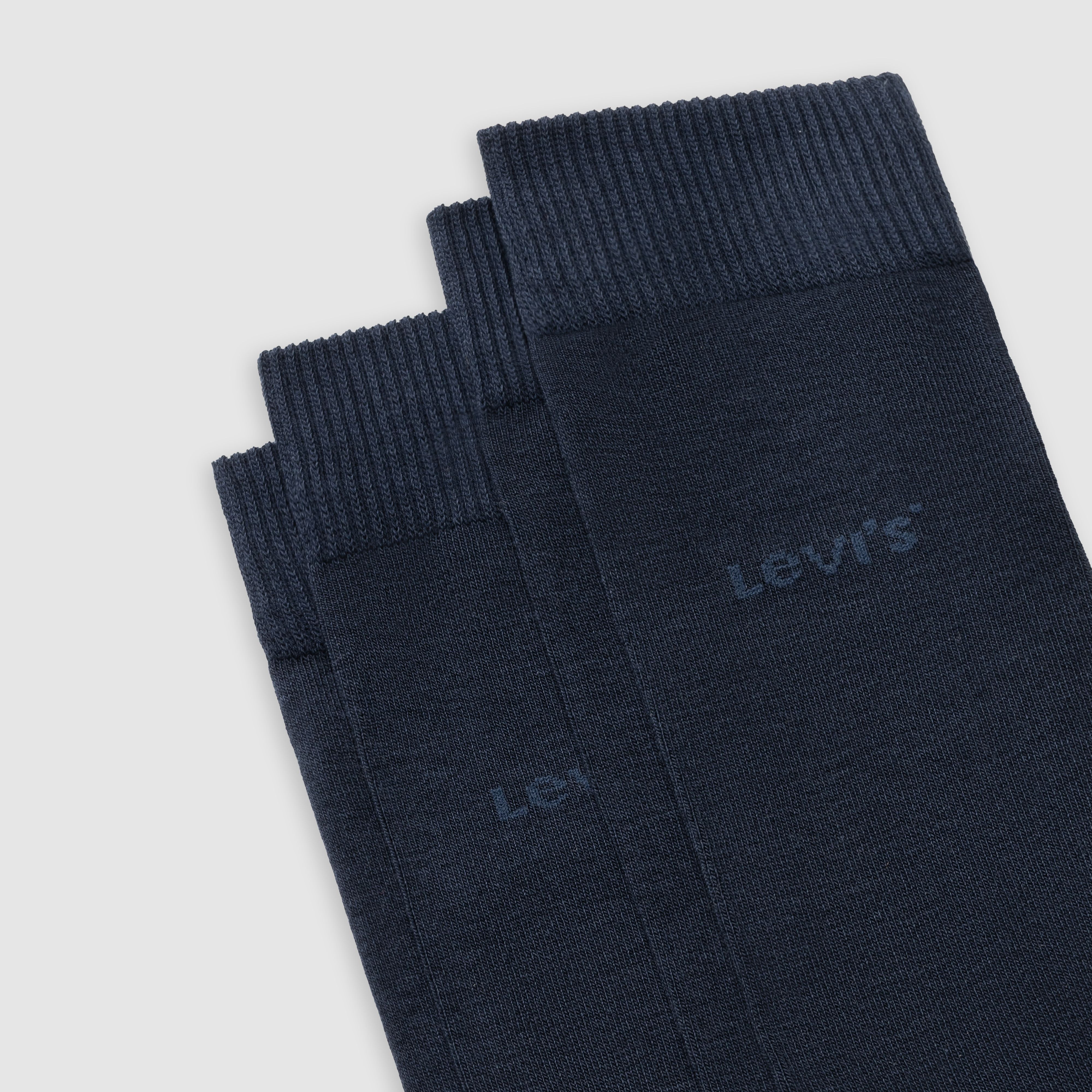 Levi's® Mid Cut Batwing Logo Socks - 3 Pack 3