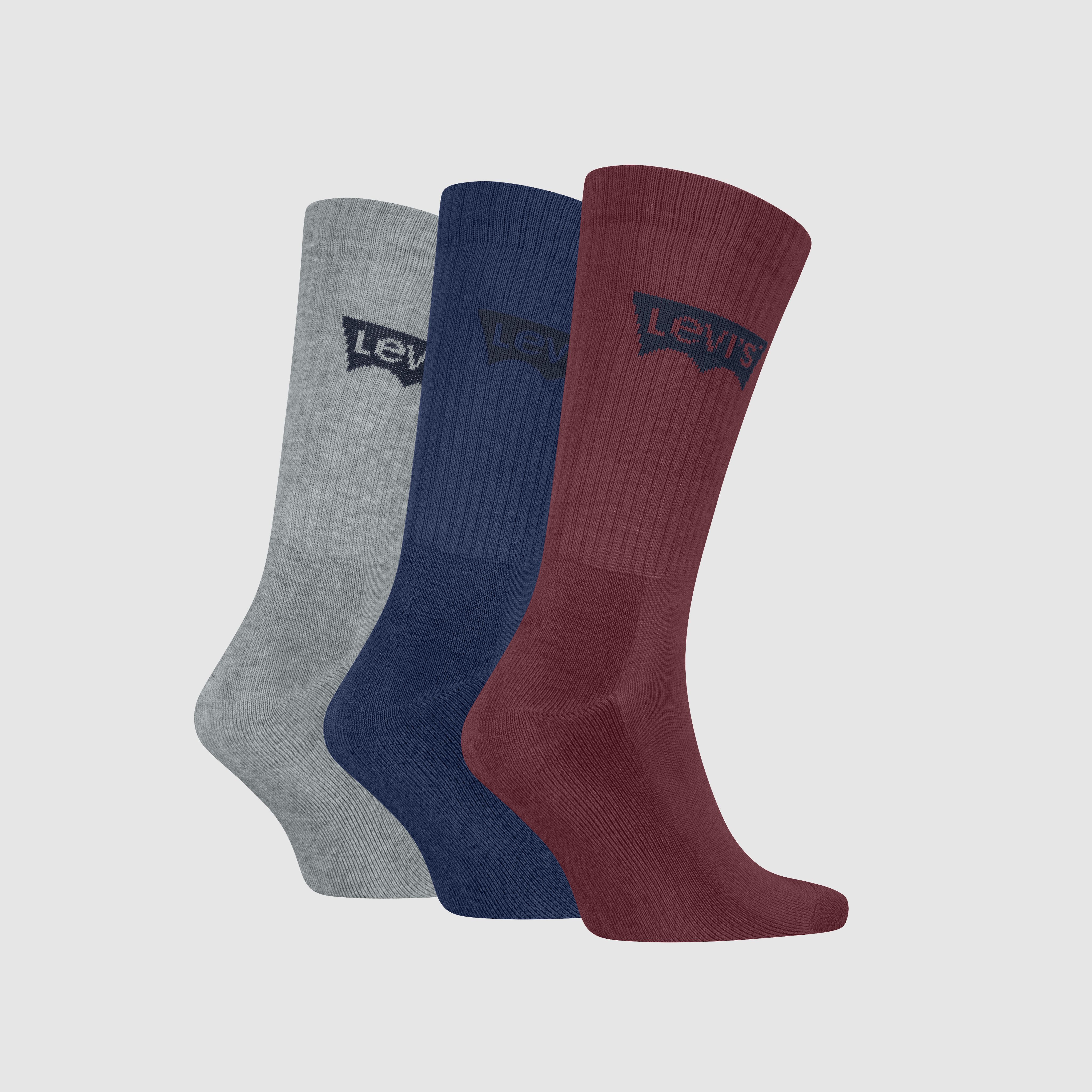 Levi's® Regular Cut Batwing Sport Socks - 3 pack 2
