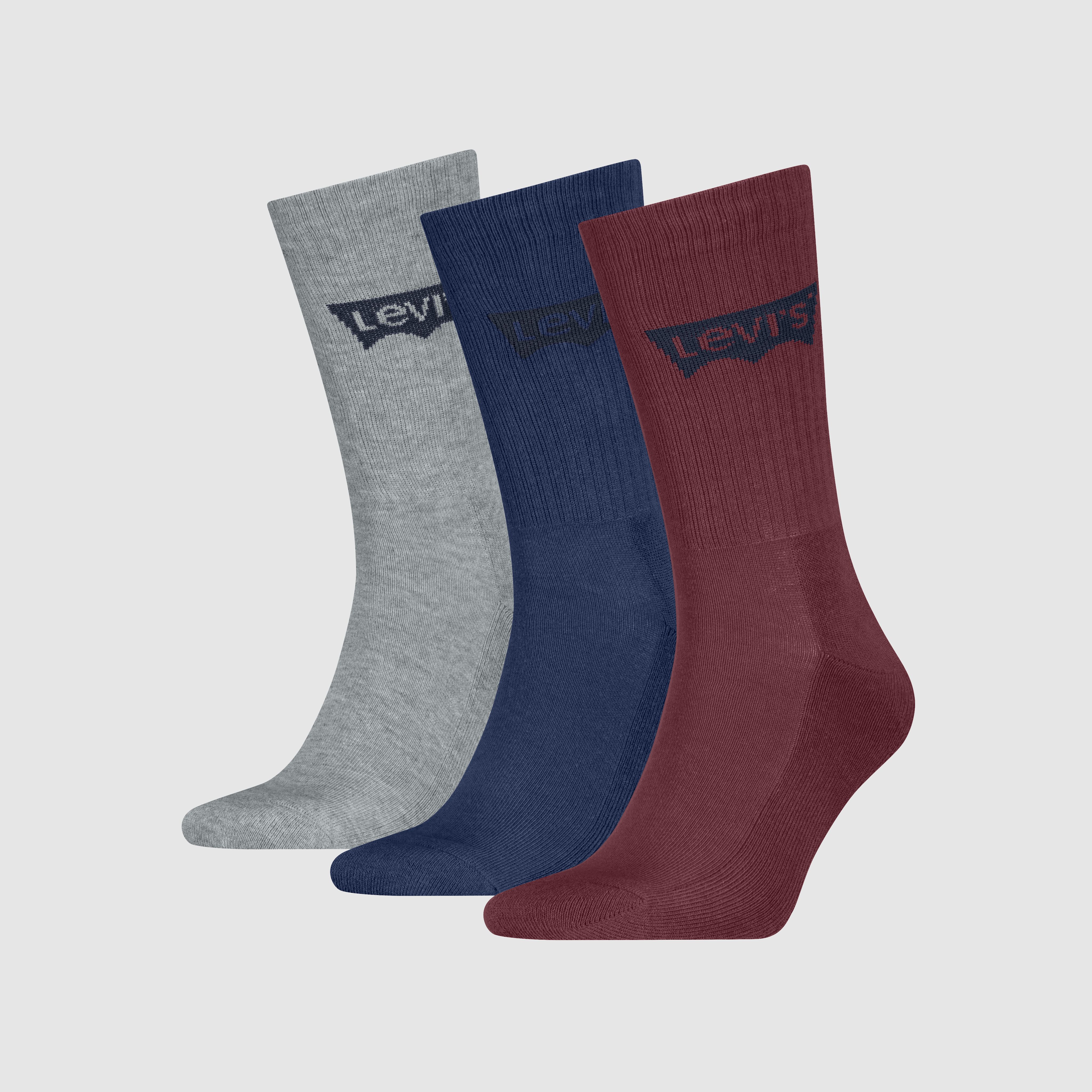 Levi's® Regular Cut Batwing Sport Socks - 3 pack 1