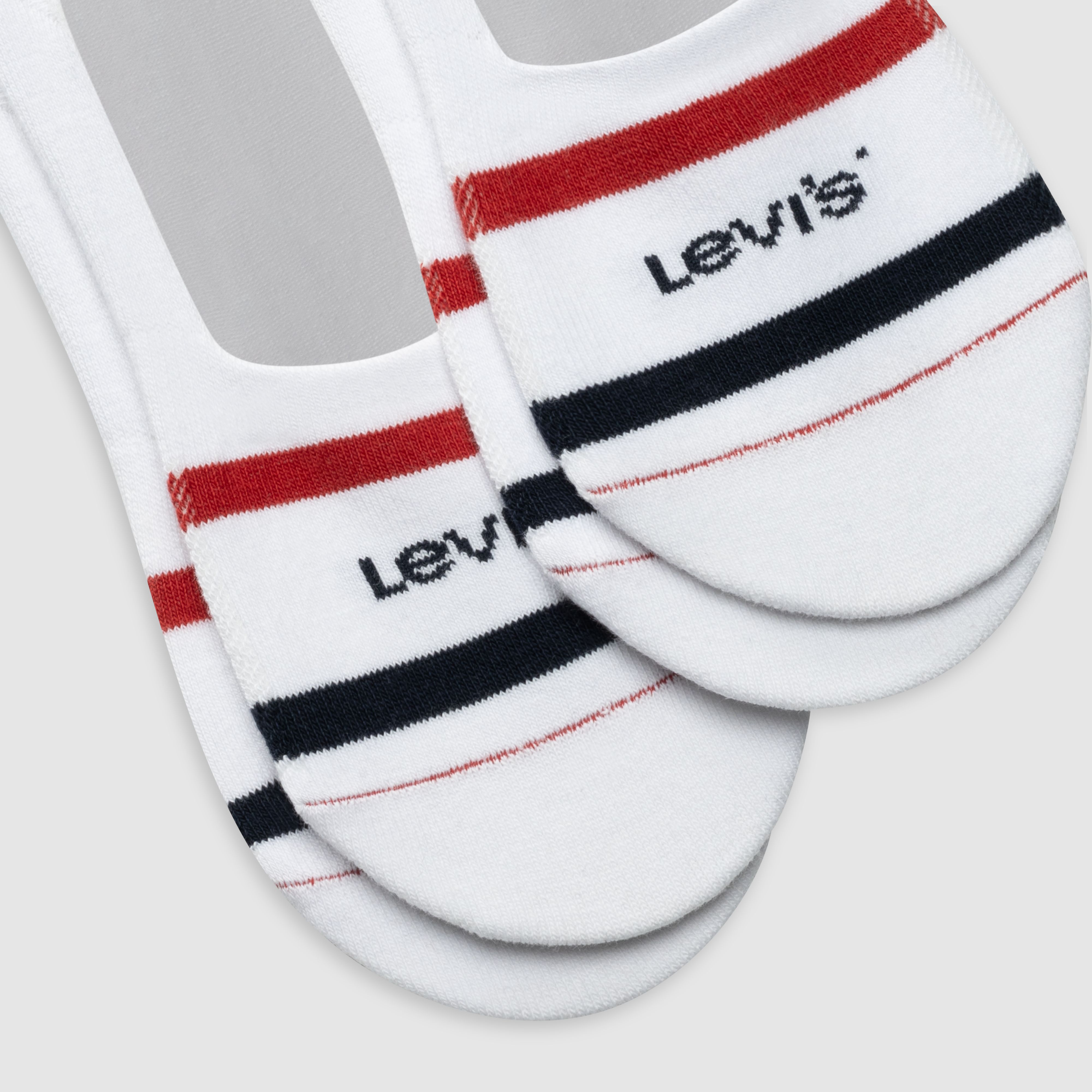 Levi's® Mid Cut Footie Sport Socks - 2 Pack 3
