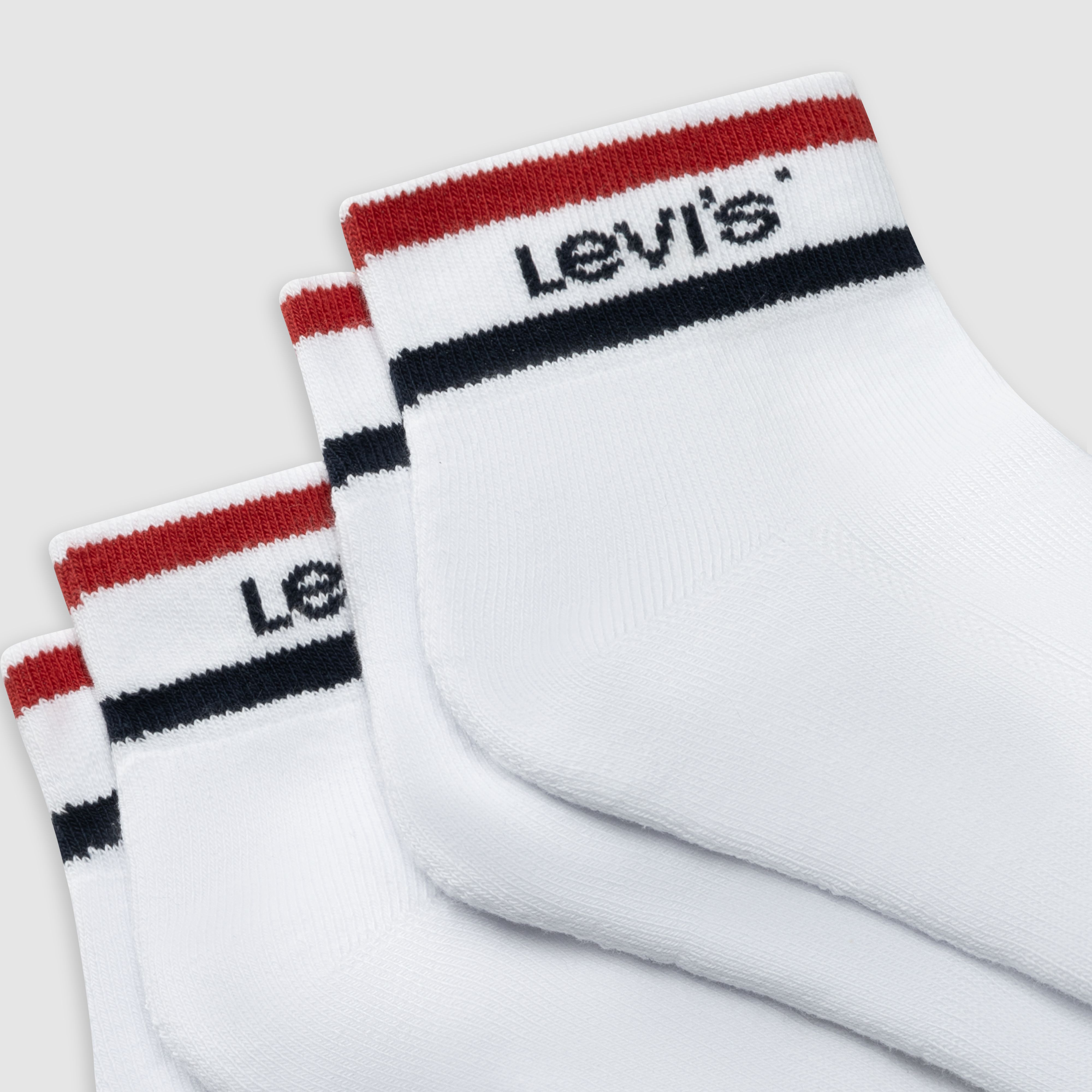 Levi's® Mid Cut Sport Socks - 2 Pack 3