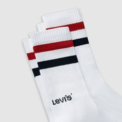 Levi's® Regular Cut Sport Socks - 2 Pack — Iconic - Neutral 2