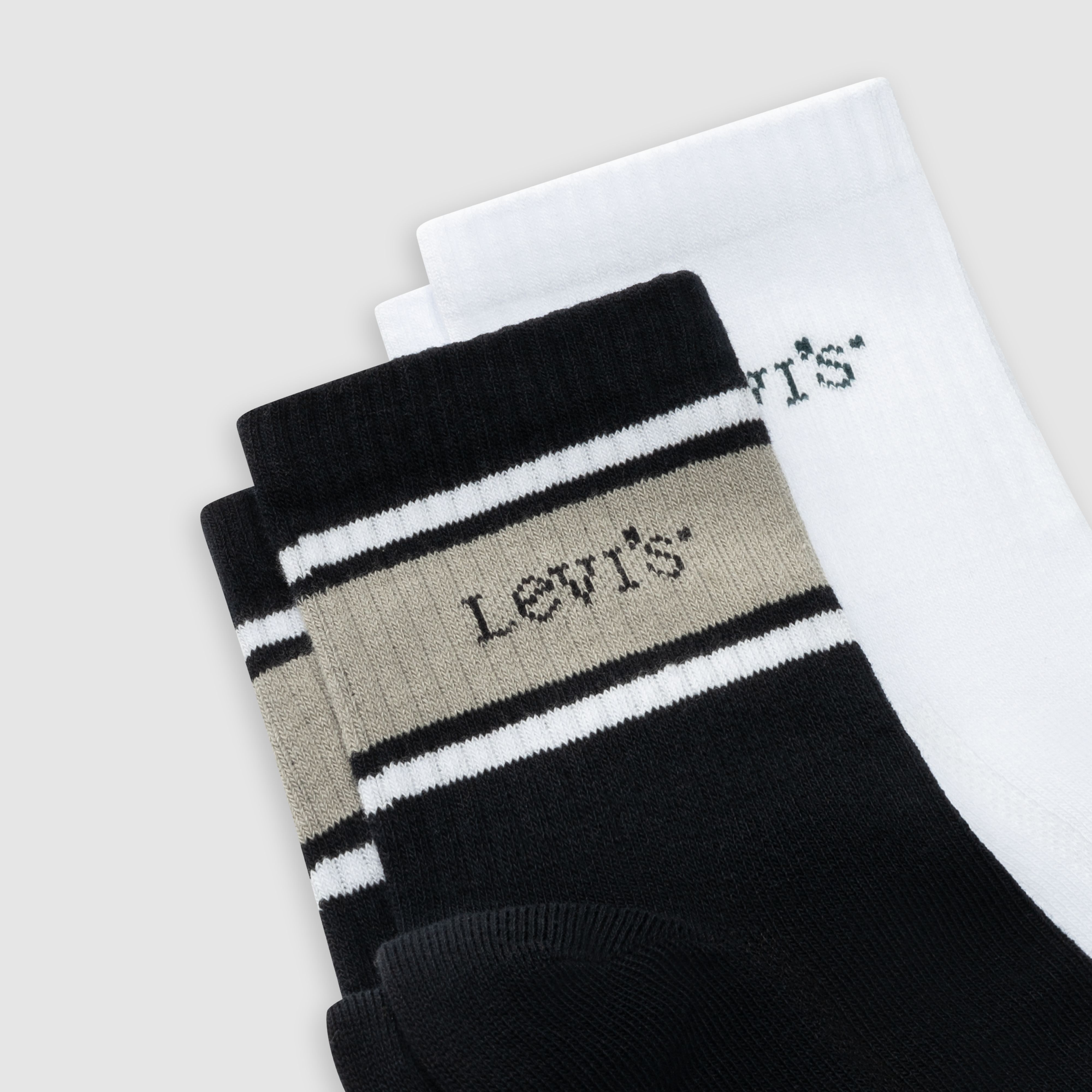 Levi's® Mid Cut Socks - 2 Pack 2