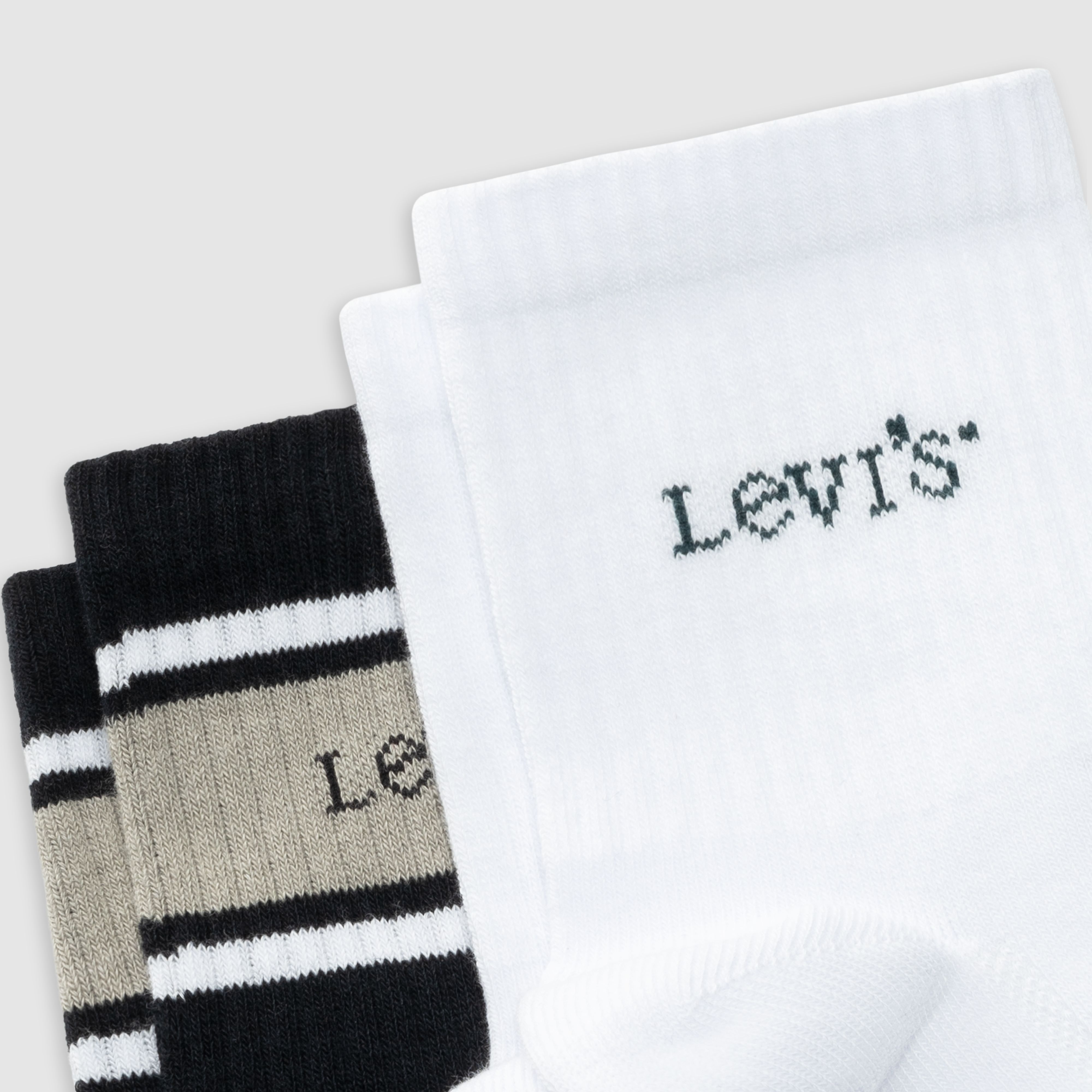 Levi's® Mid Cut Socks - 2 Pack 3