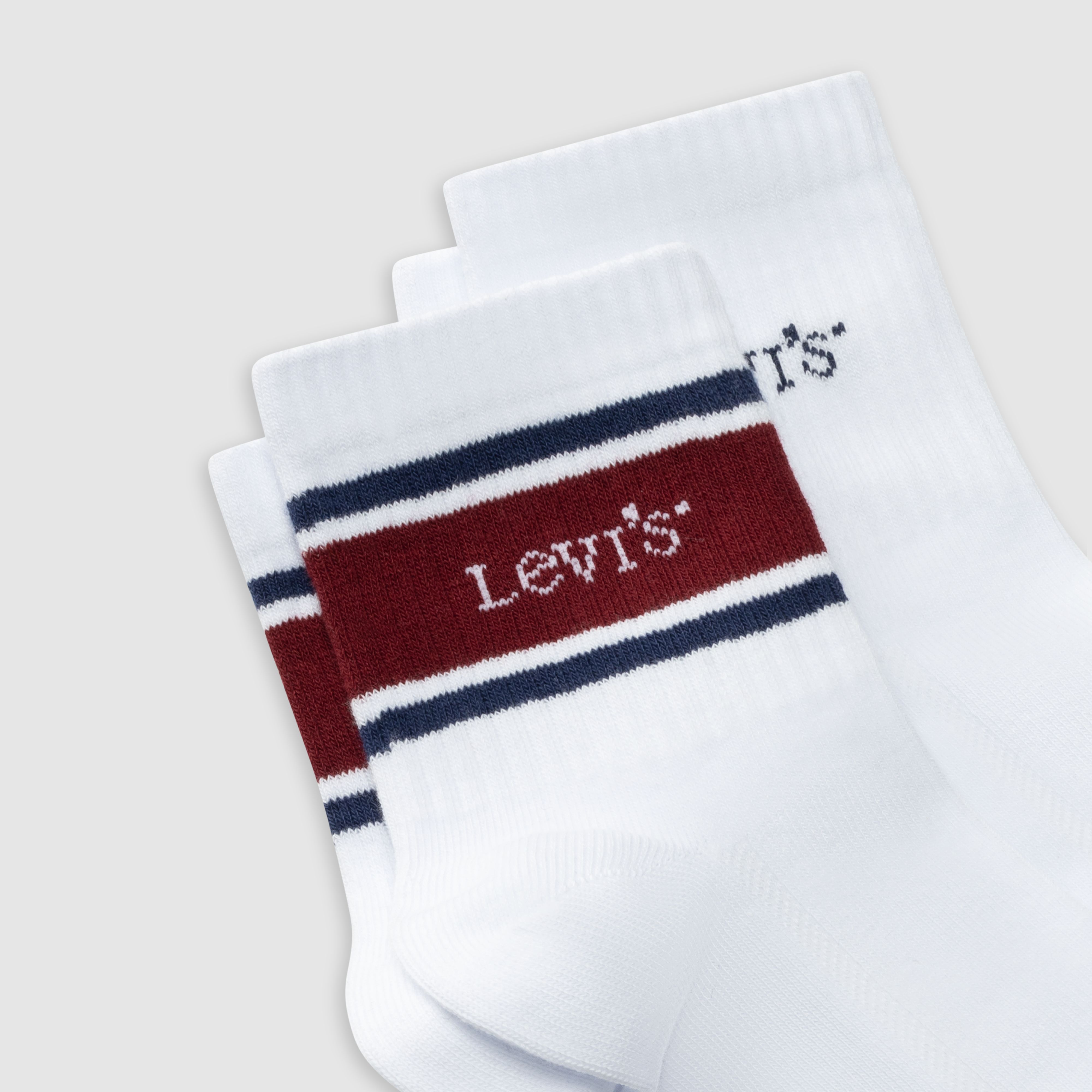 Levi's® Mid Cut Socks - 2 Pack 2