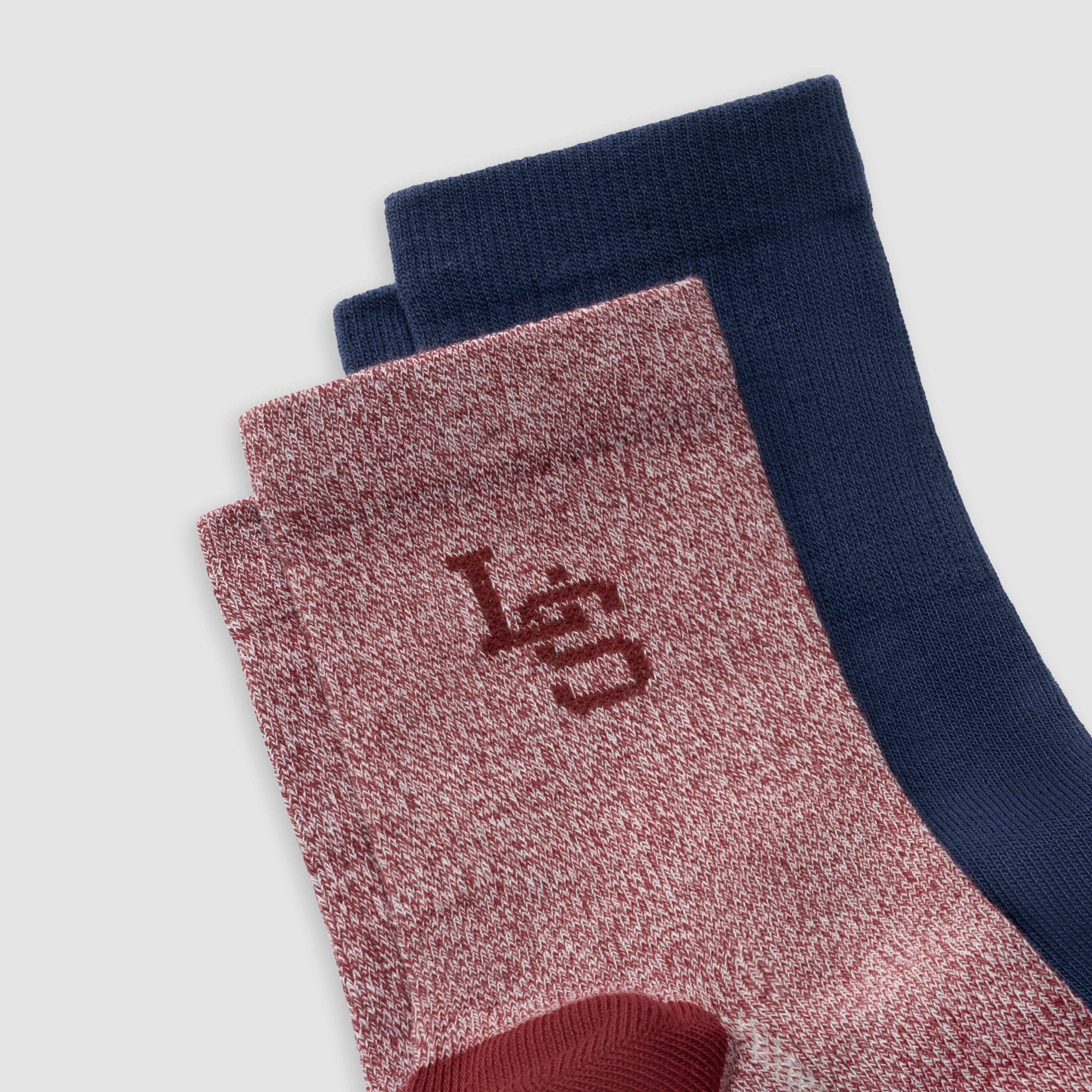Levi's® Short Cut Mouline Socks - 2 Pack 2