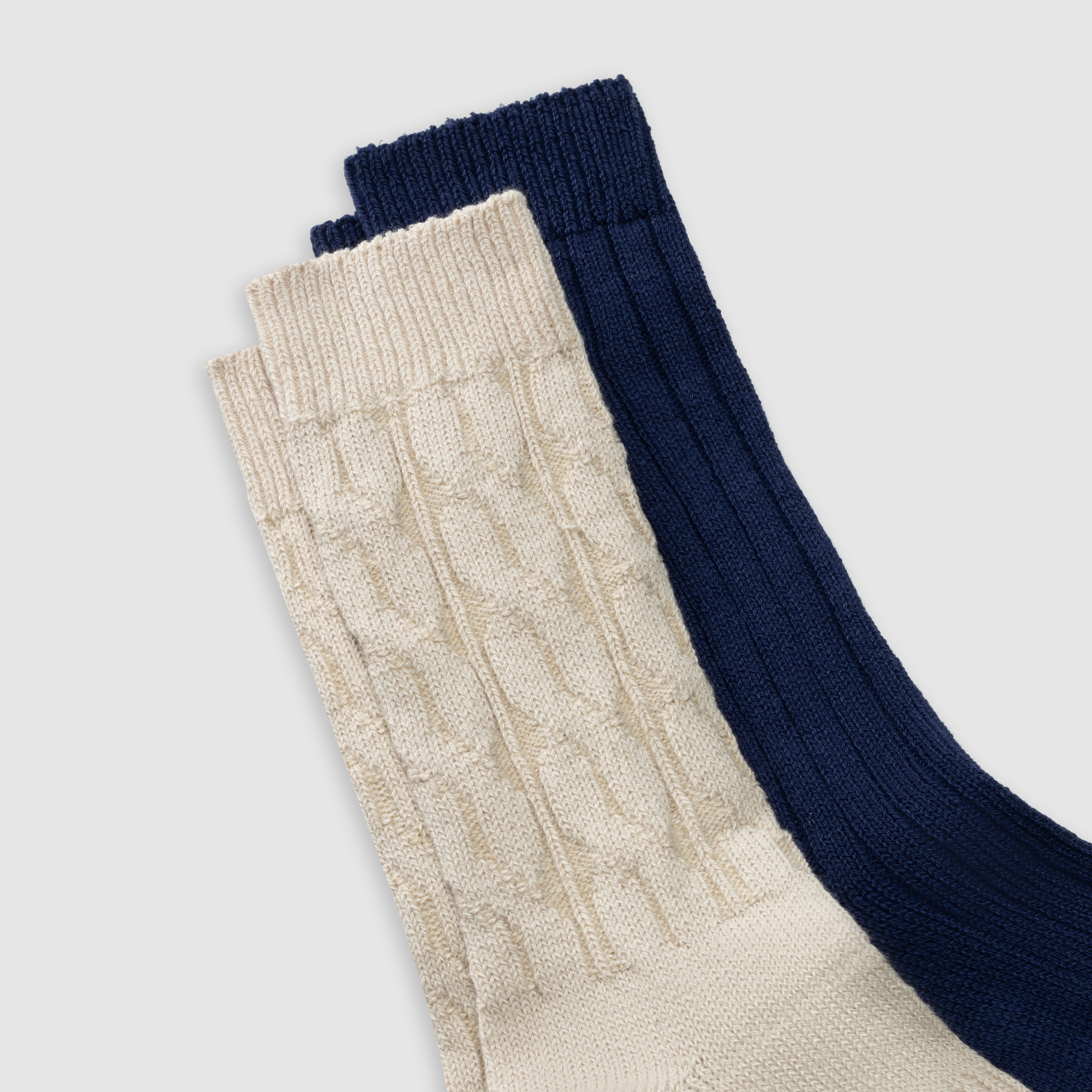Levi's® Regular Cut Cable Bootsock - 2 Pack 2