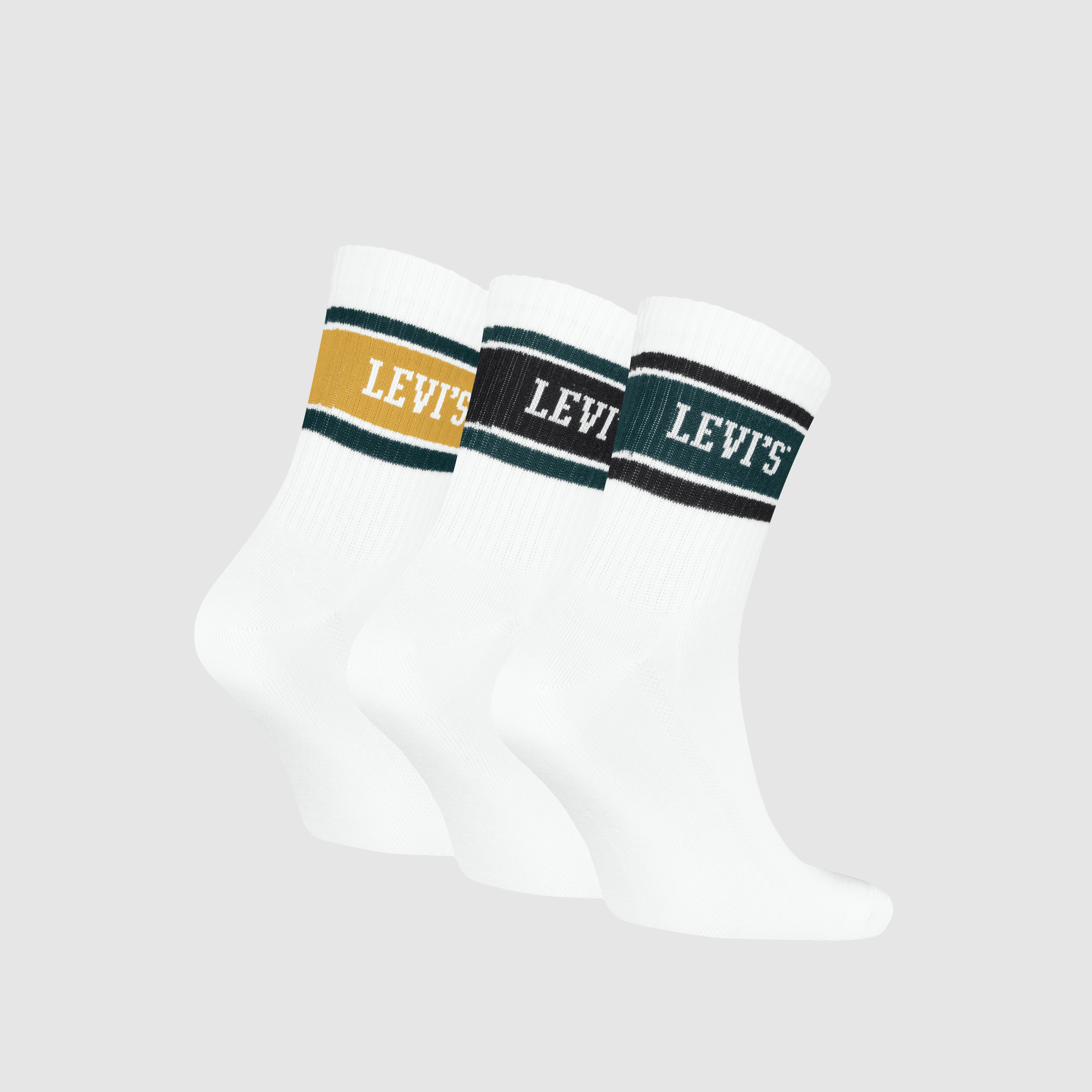 Levi's® Short Cut Collegiate Socks - 3 pack 2