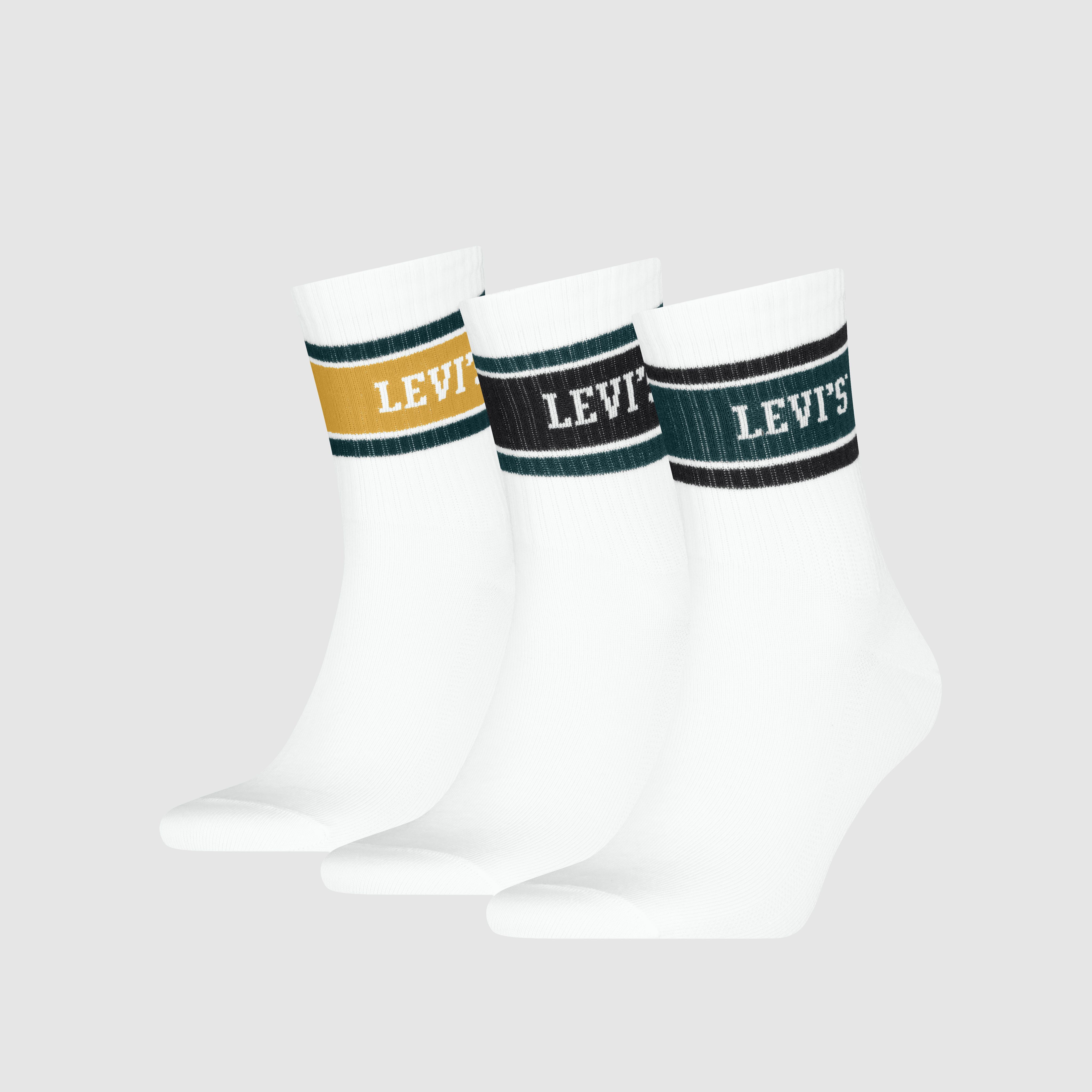 Levi's® Short Cut Collegiate Socks - 3 pack 1