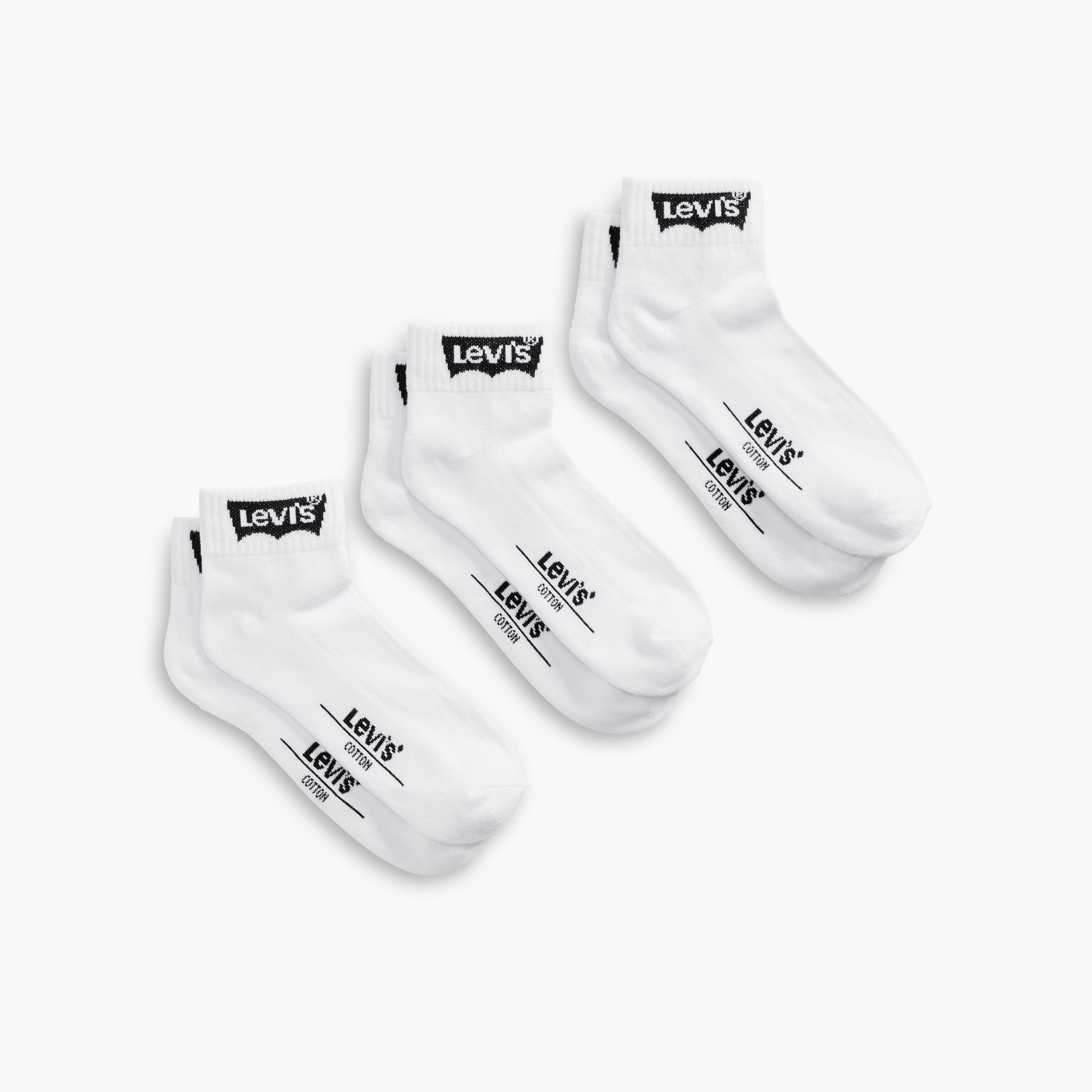 Big Batwing Mid-Cut Socks (3 Pack) 1