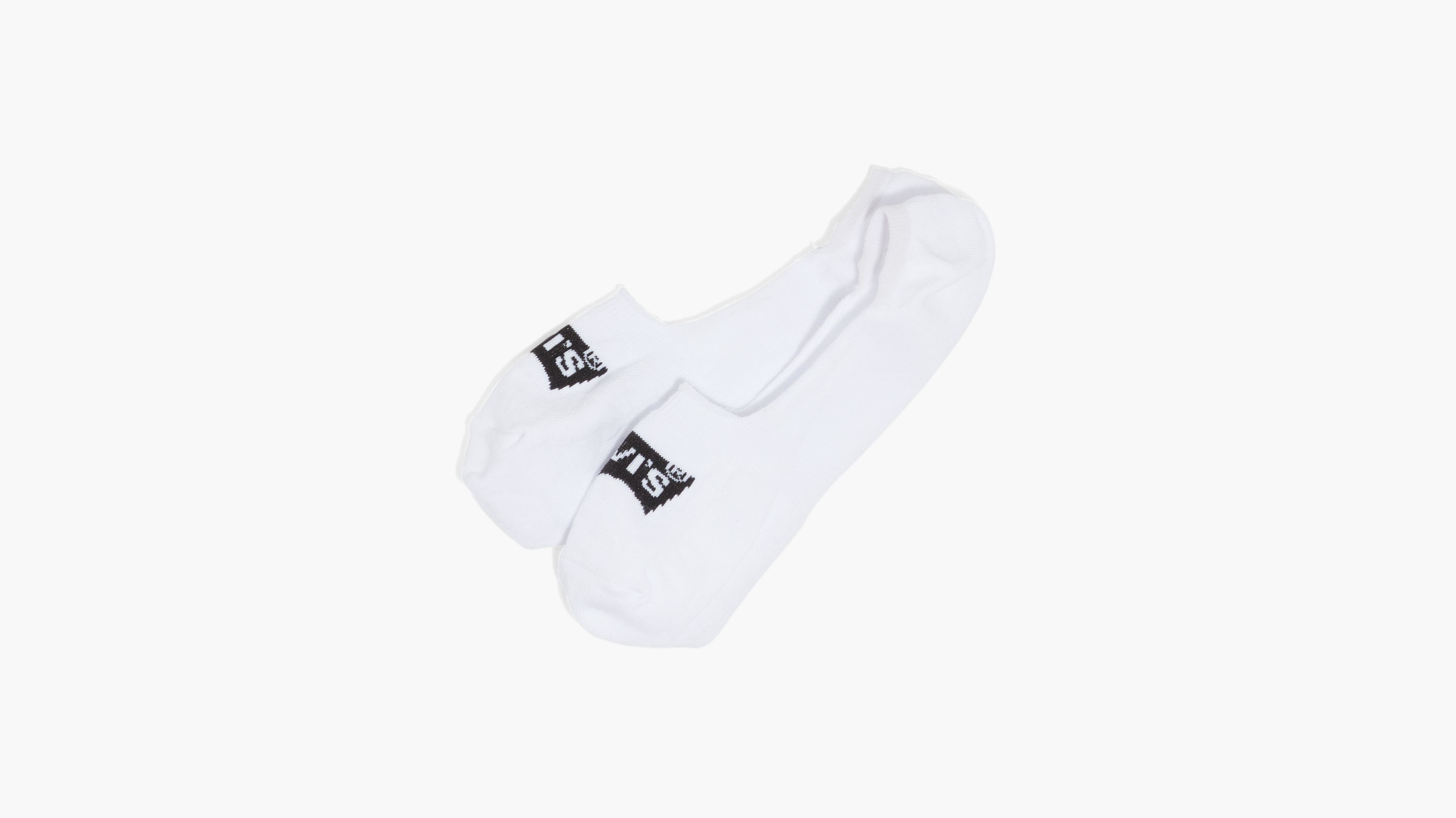 Levi's® Logo No Show Socks (3 Pack) 2