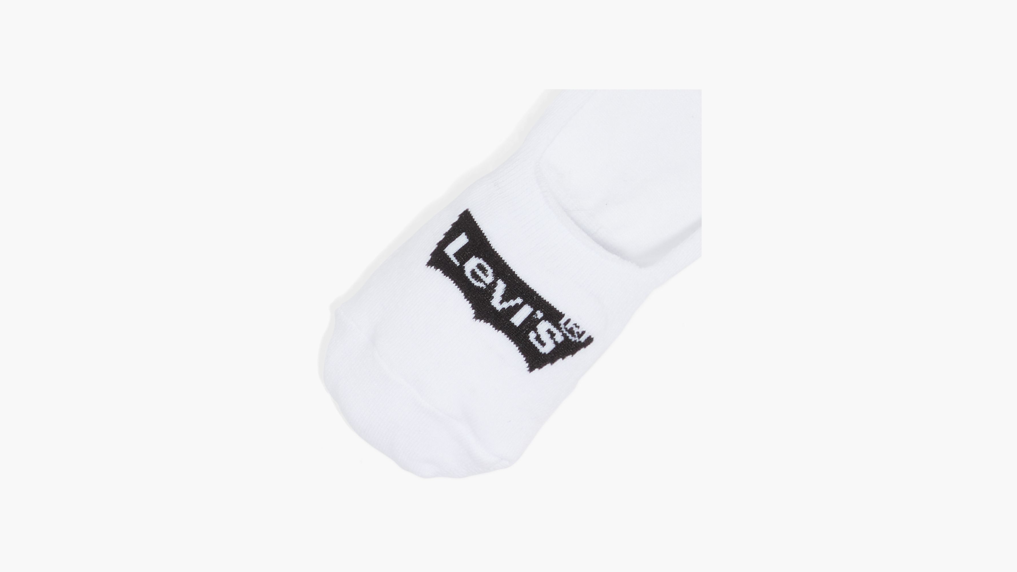 Levi's® Logo No Show Socks (3 Pack) 3