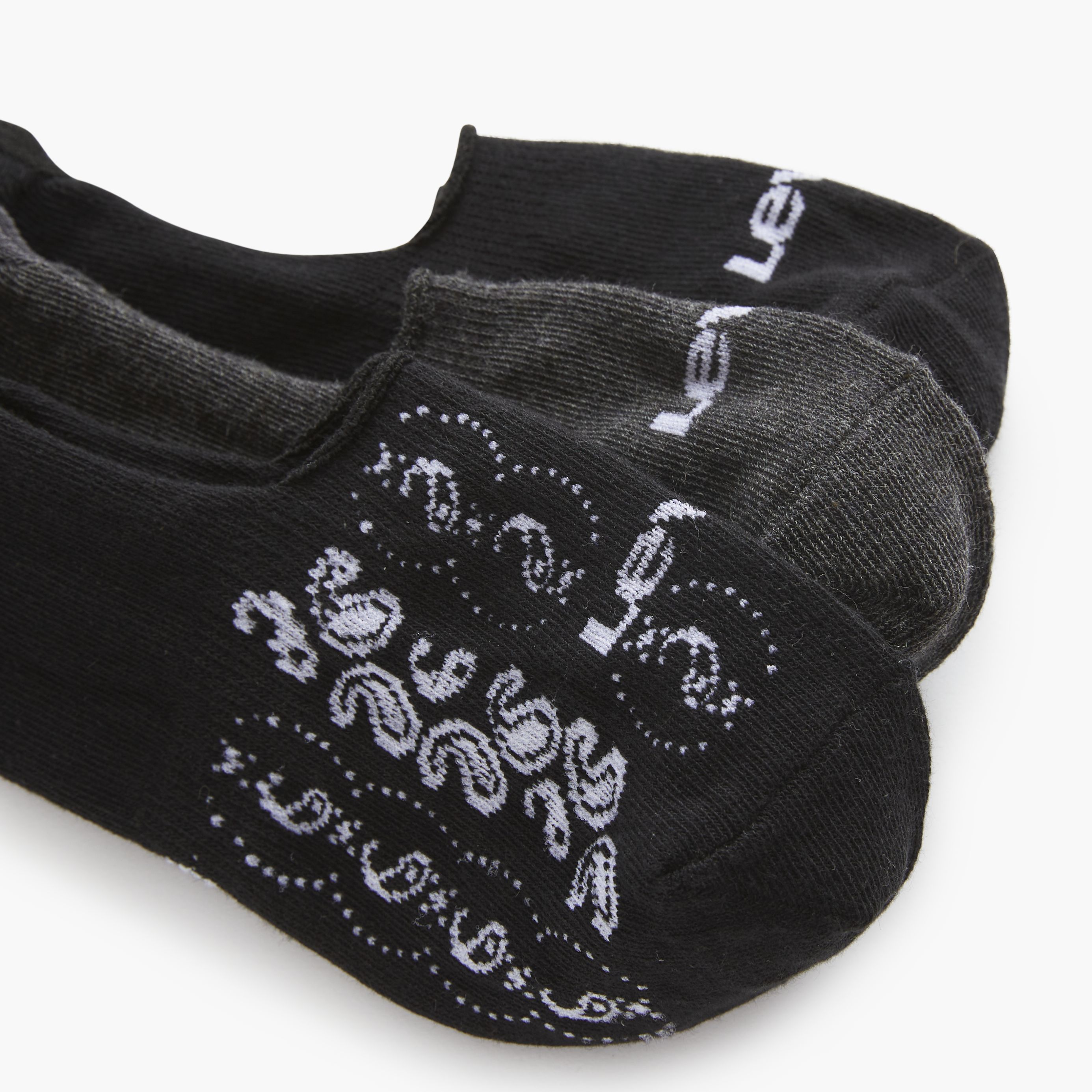 Bandana Patch No Show Socks (3 Pack) 2