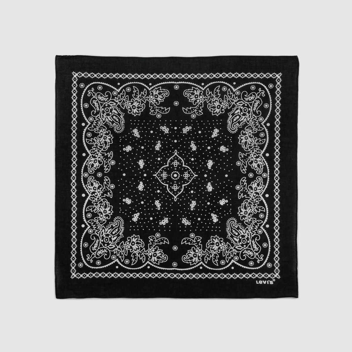Paisley Bandana — Black