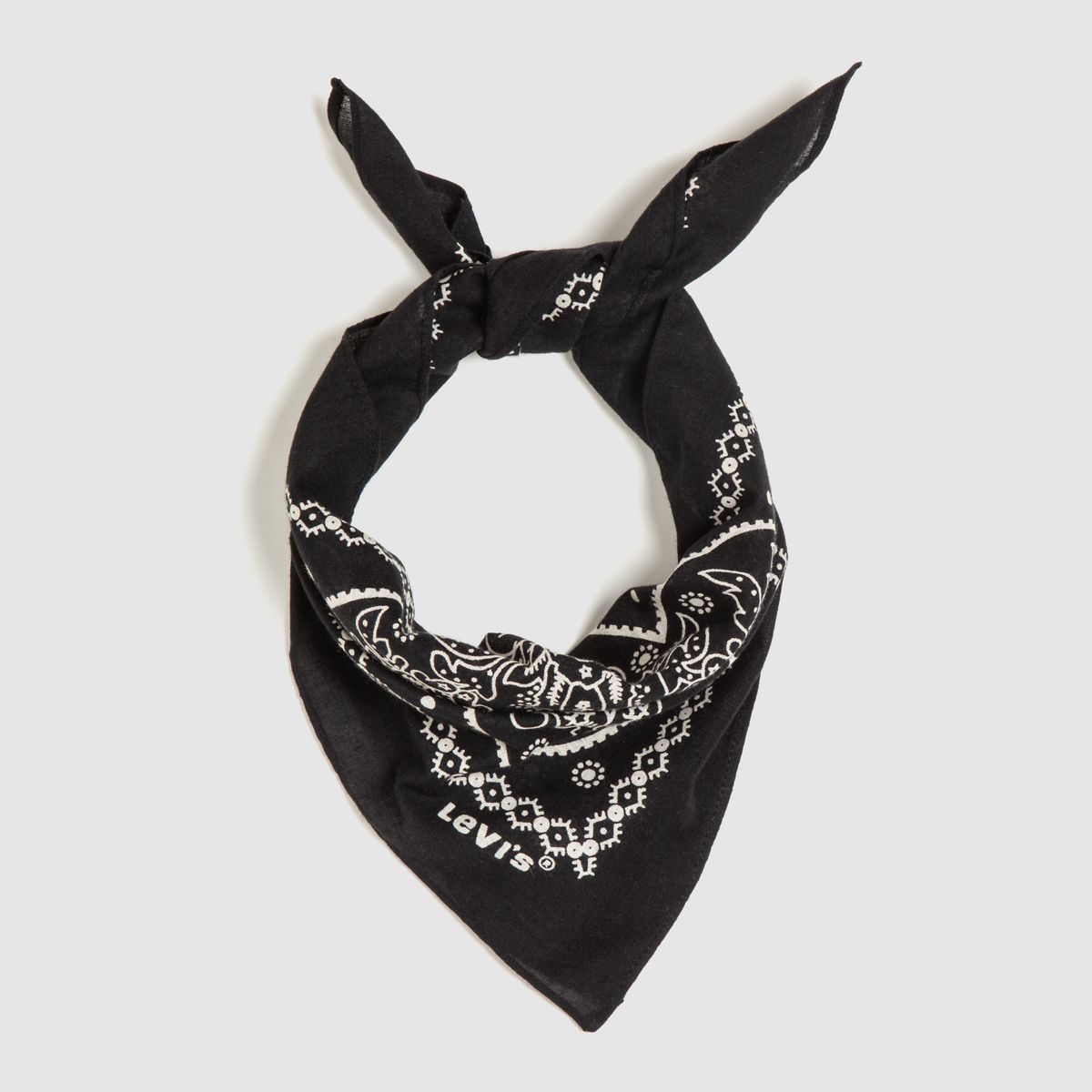 Paisley Bandana — Black