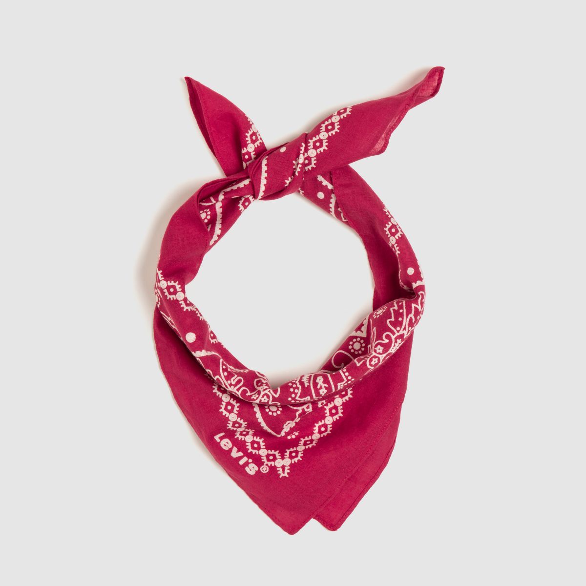 Paisley Bandana — Regular Red