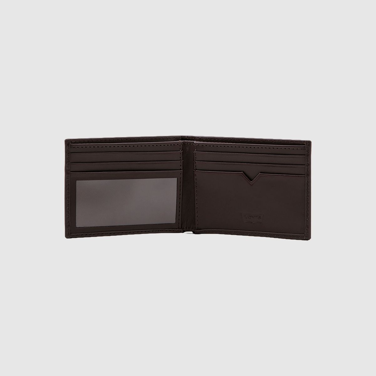 Levi's® Logo Bifold ID Wallet — Brown