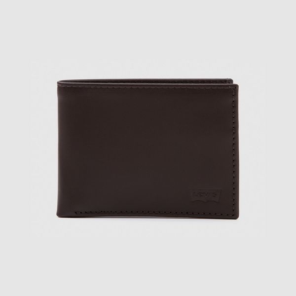 Levi's® Logo Bifold ID Wallet — Brown