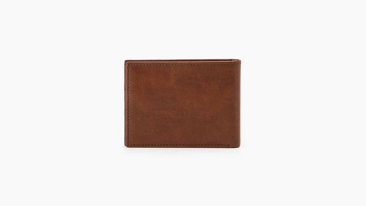 Levi's® Logo Bifold ID Wallet — Light Brown - Brown
