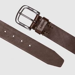 Tumbled Icon Belt — Brown 2
