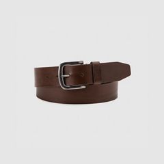 Tumbled Icon Belt — Brown 1