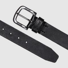 Tumbled Icon Belt — Black 2