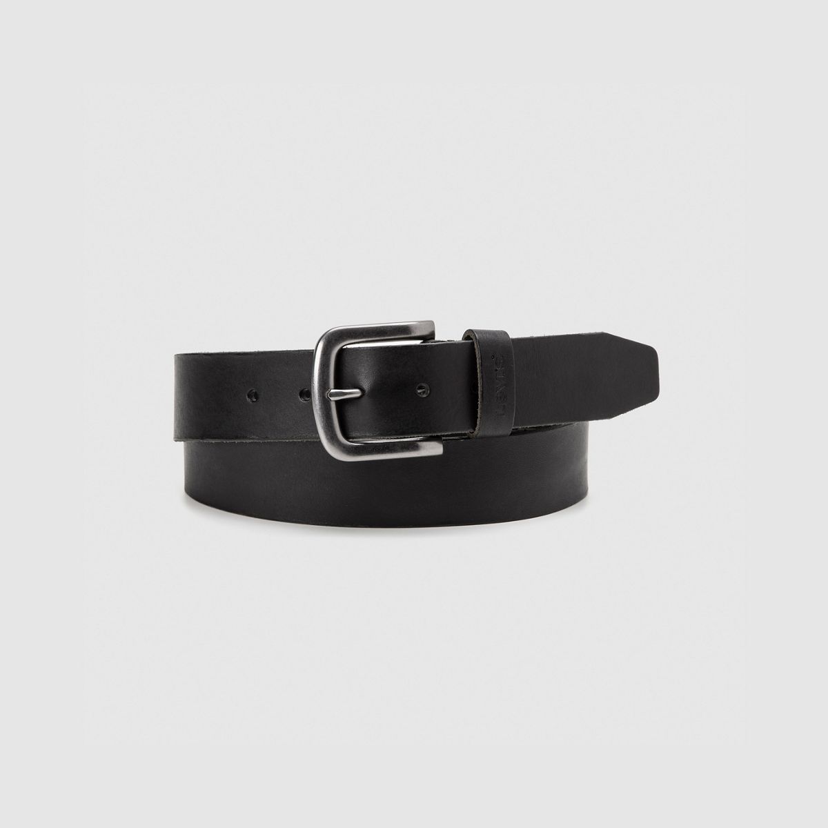 Tumbled Icon Belt — Black