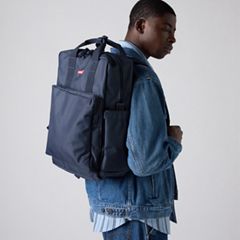 Levi's® L-Pack Large Backpack — Navy Blue 2