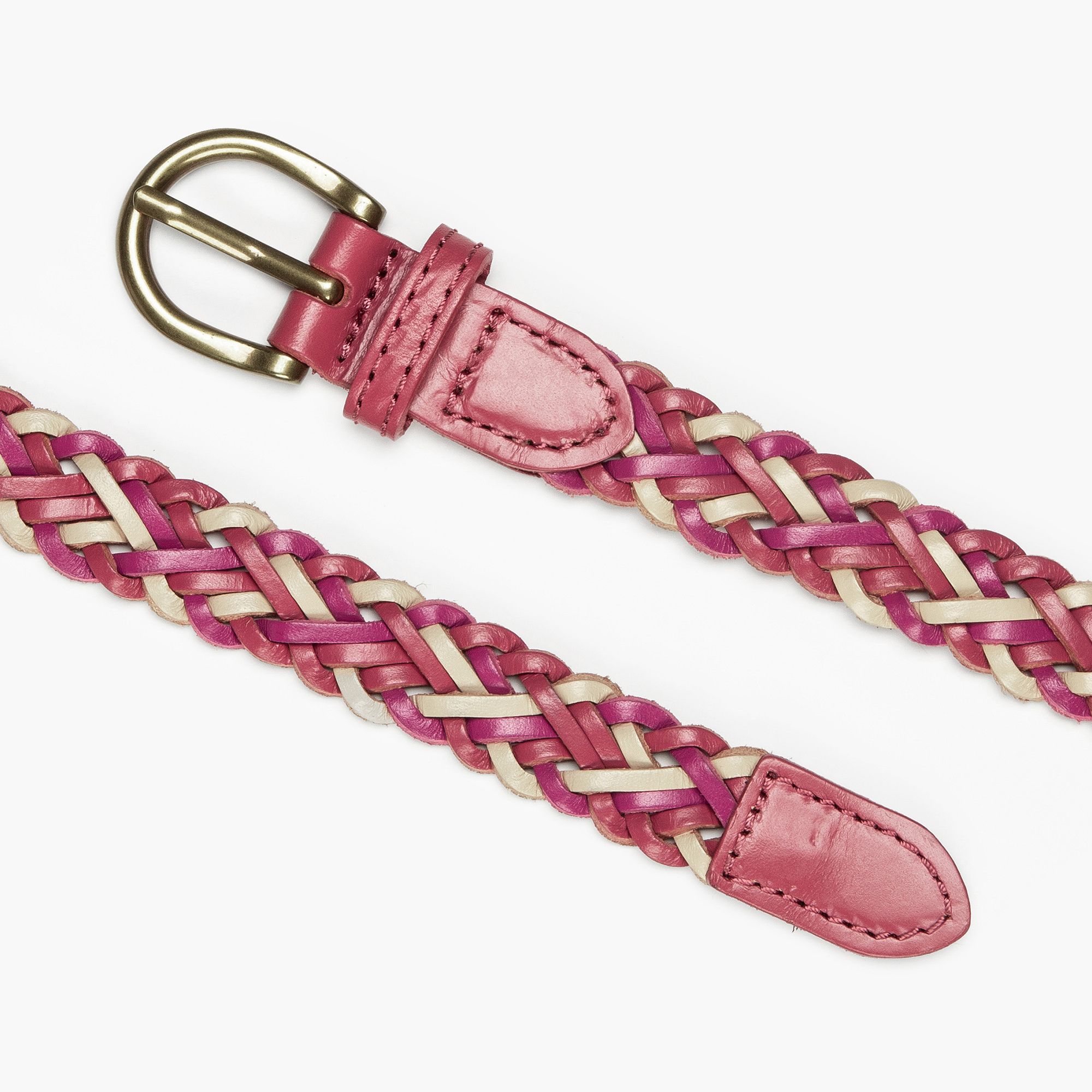 Leather Braided Belt 2