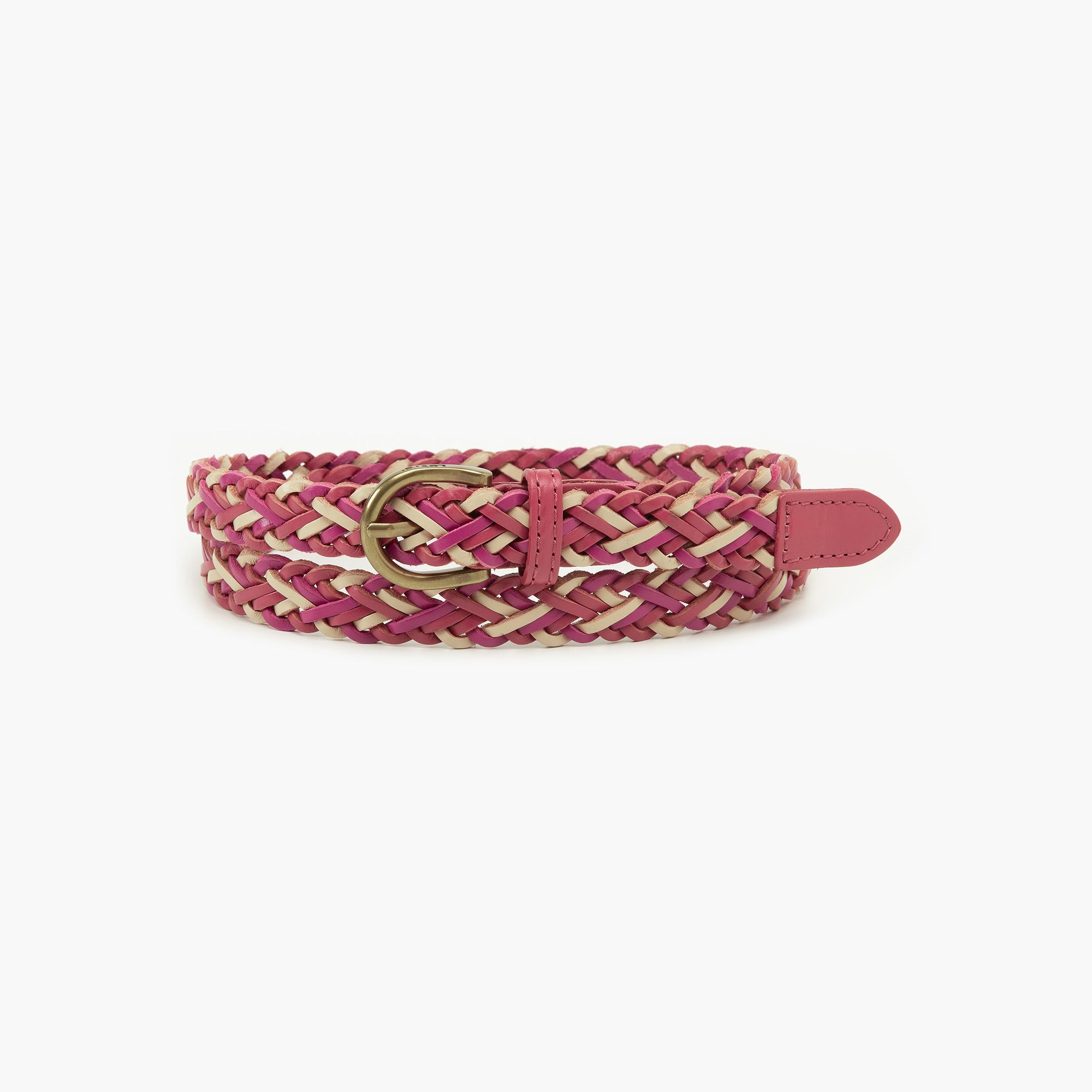 Leather Braided Belt 1