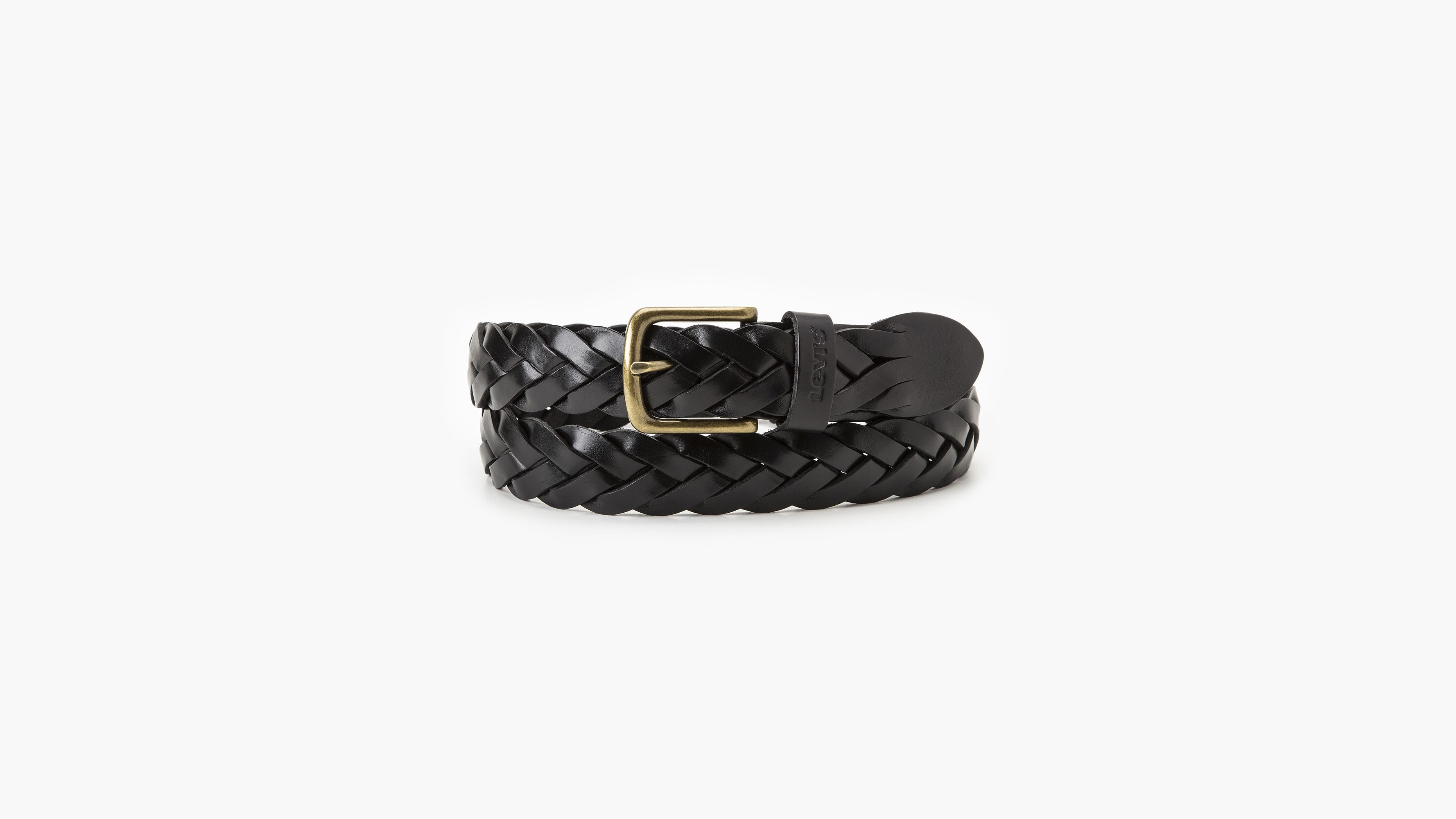 Leather Braid Belt 1