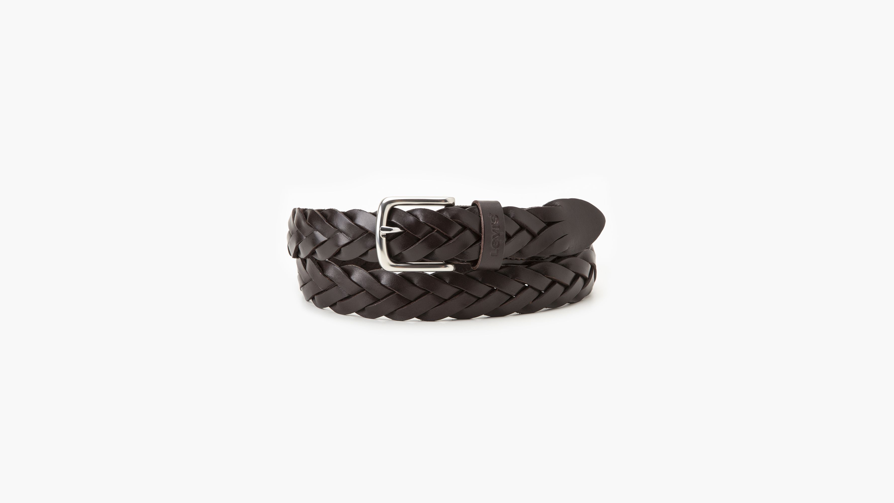 Ceinture en cuir tressé 2