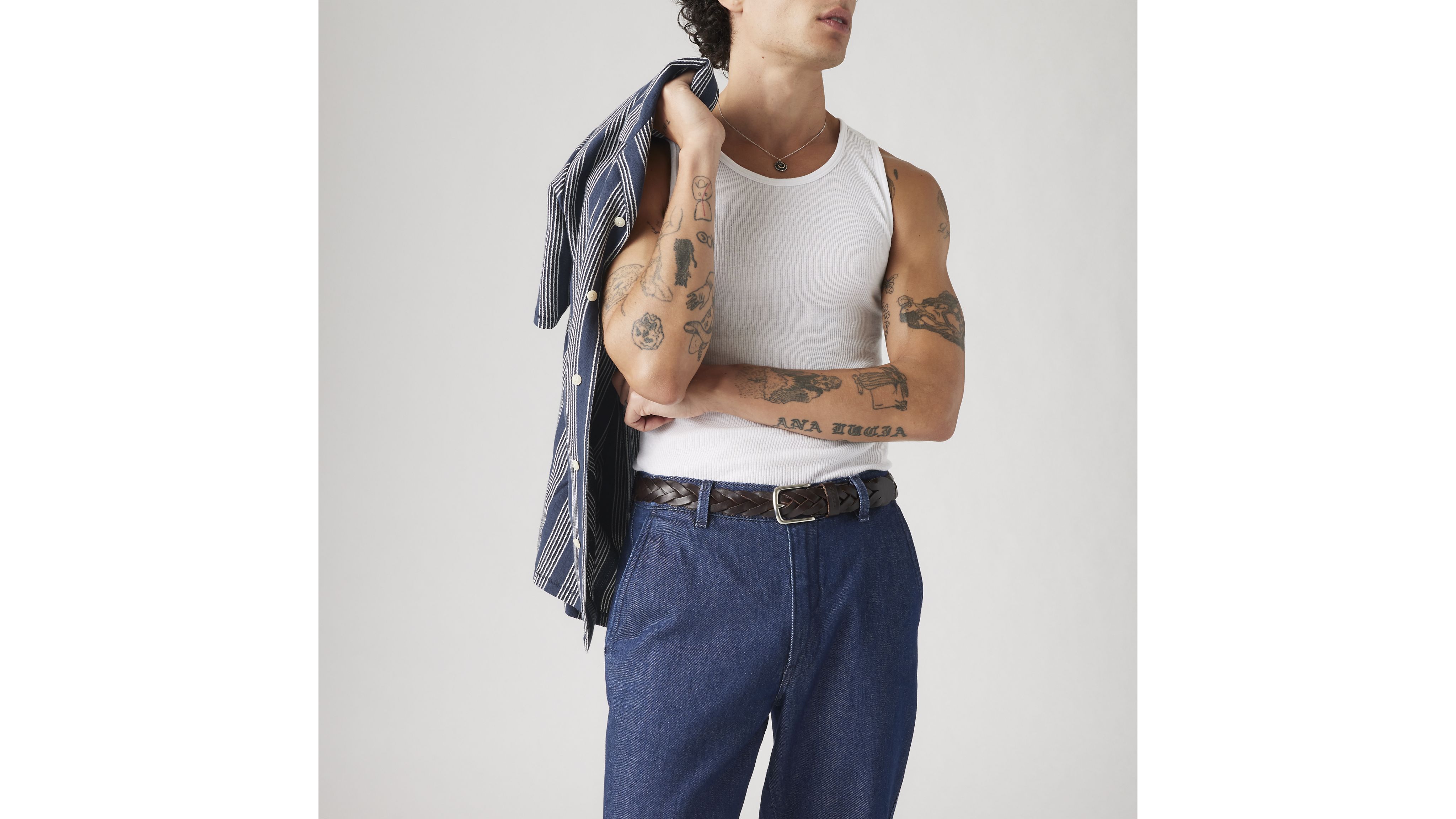 Leather Braid Belt 7