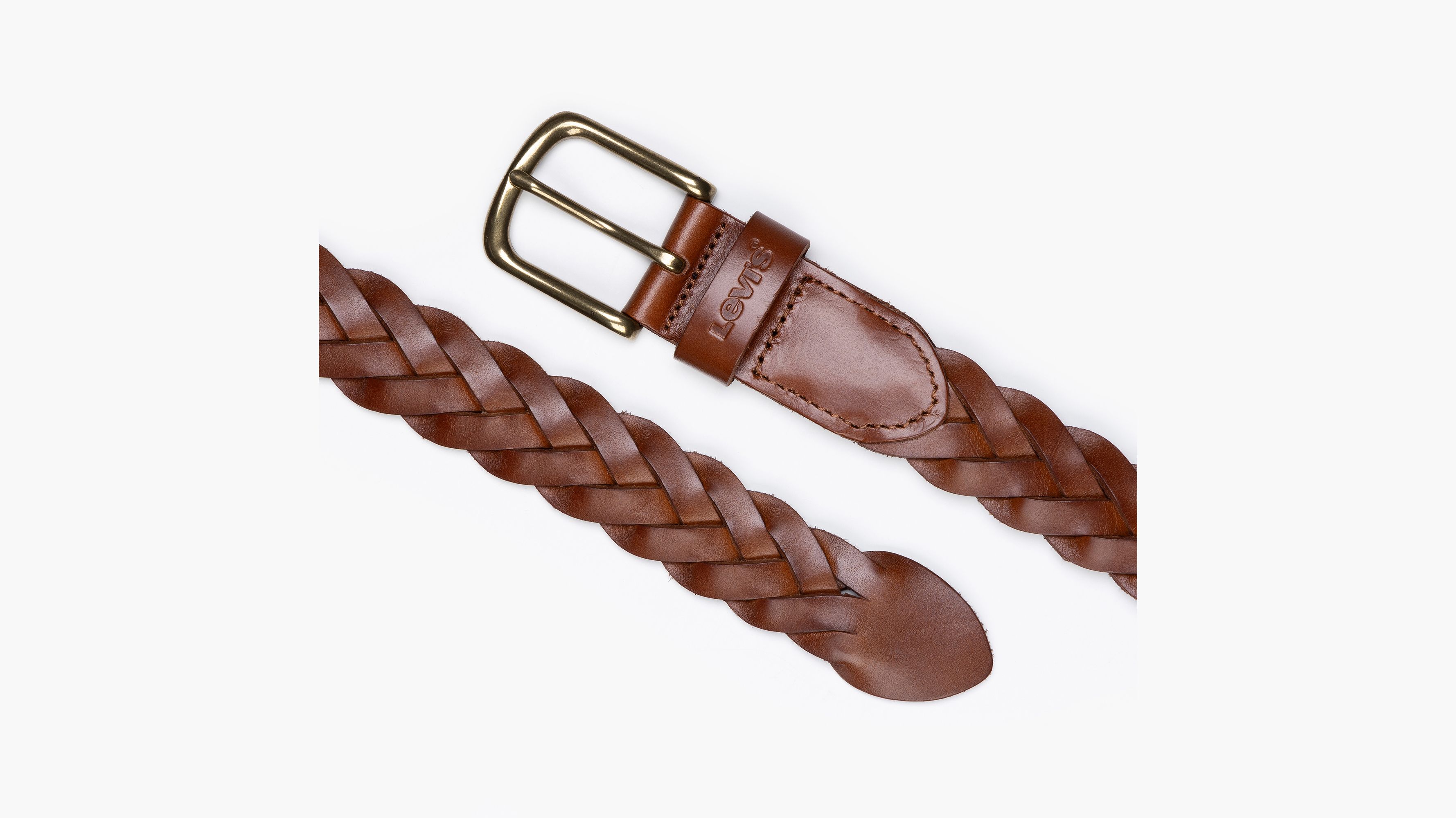 Leather Braid Belt 3