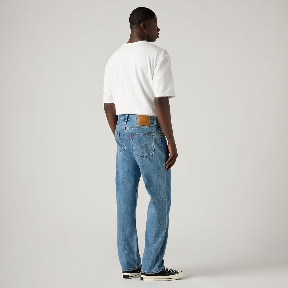 555™ Relaxed Straight Men's Jeans — Blue Essentials - Medium Wash